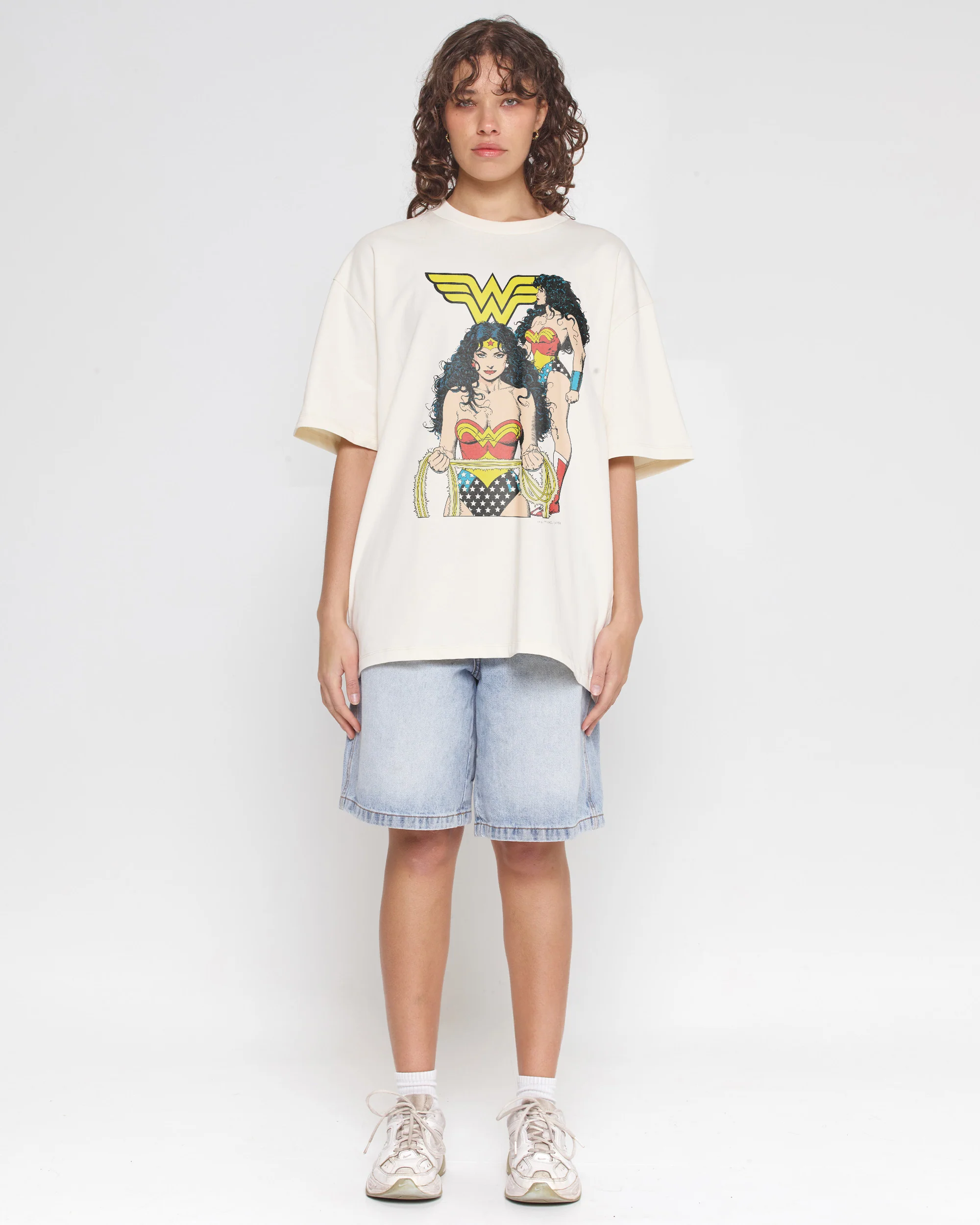 Wonder Woman Queen of the Amazons Oversized Tee