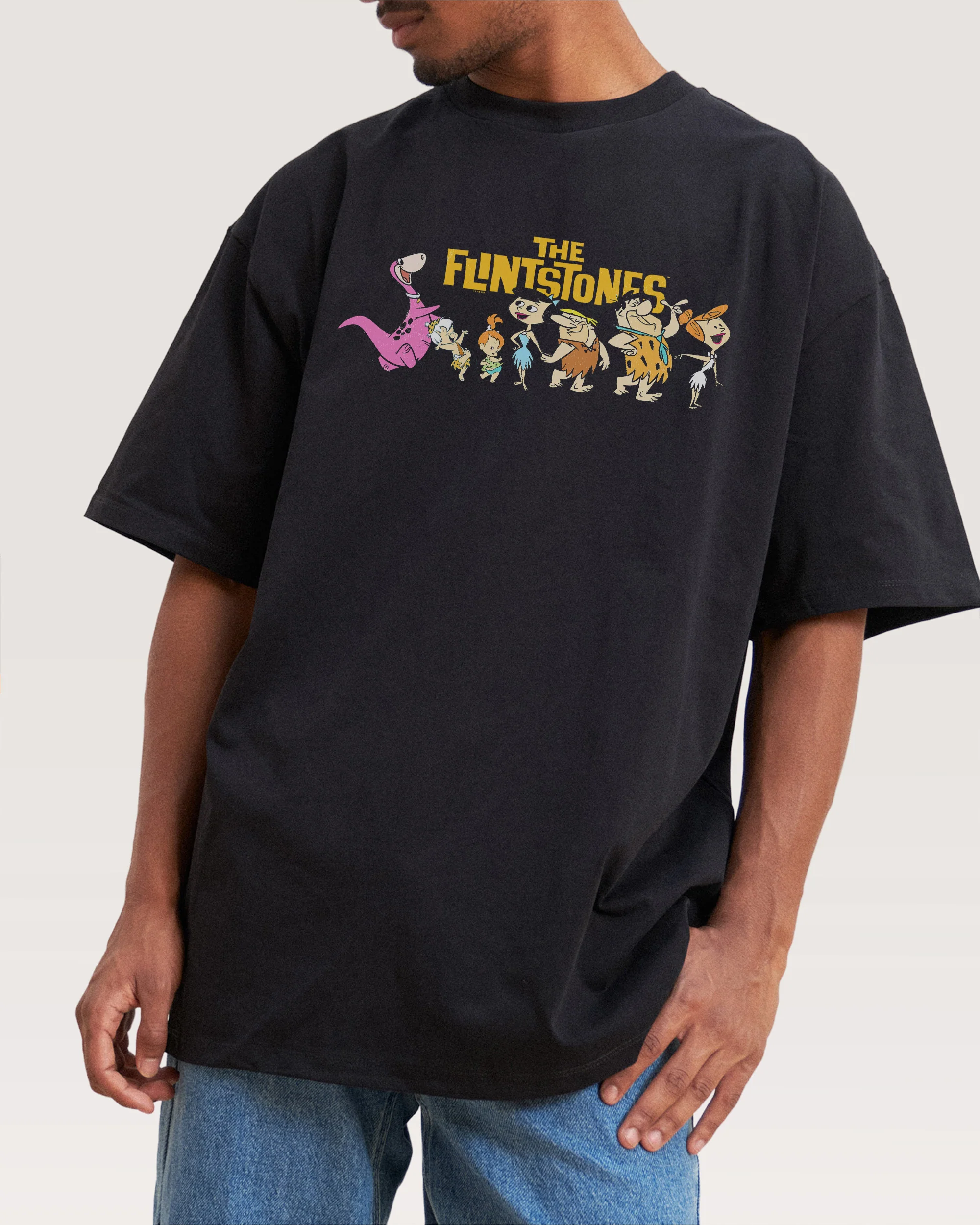We're The Flintstones Oversized Tee