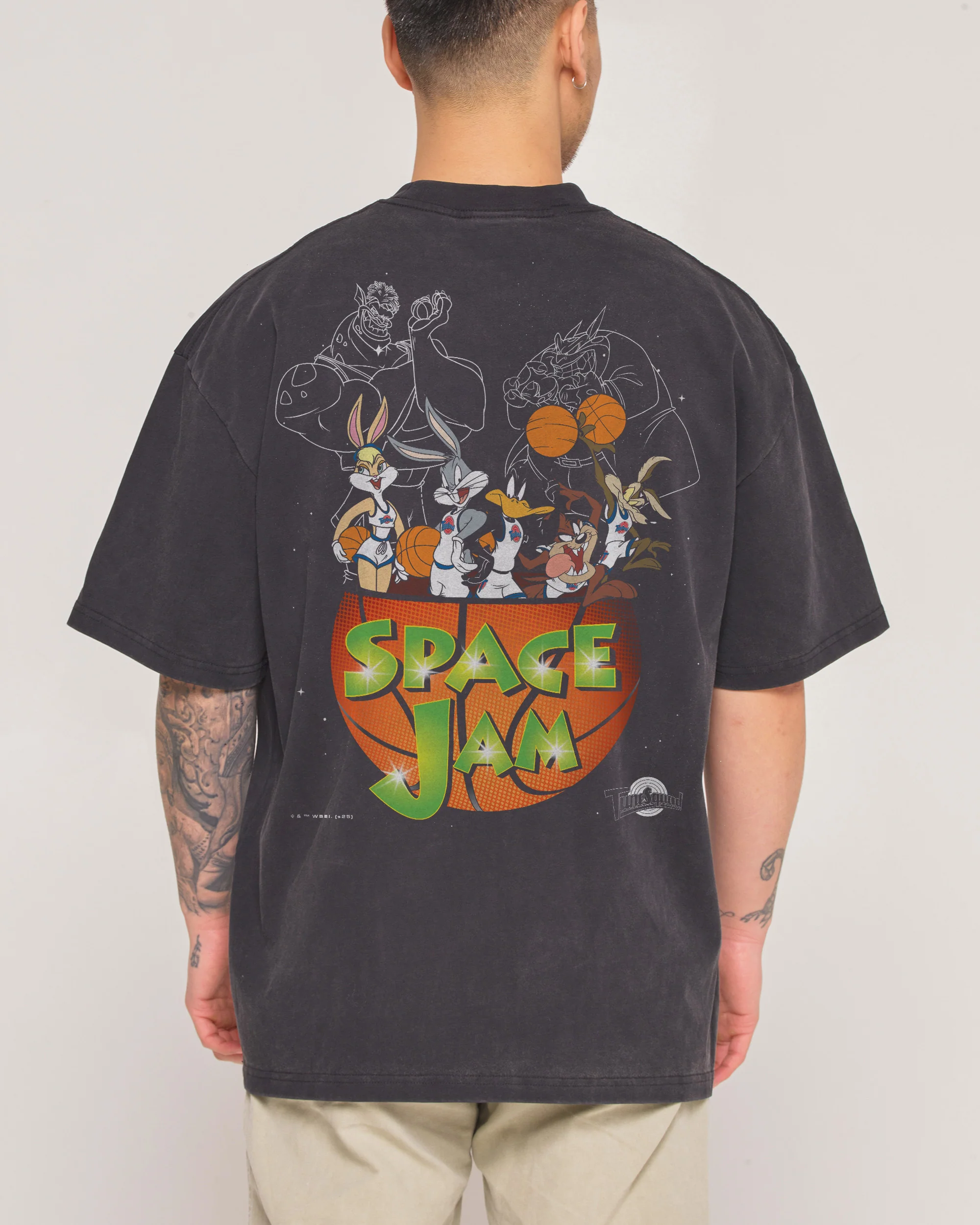 Space Jam Stars Wash Tee