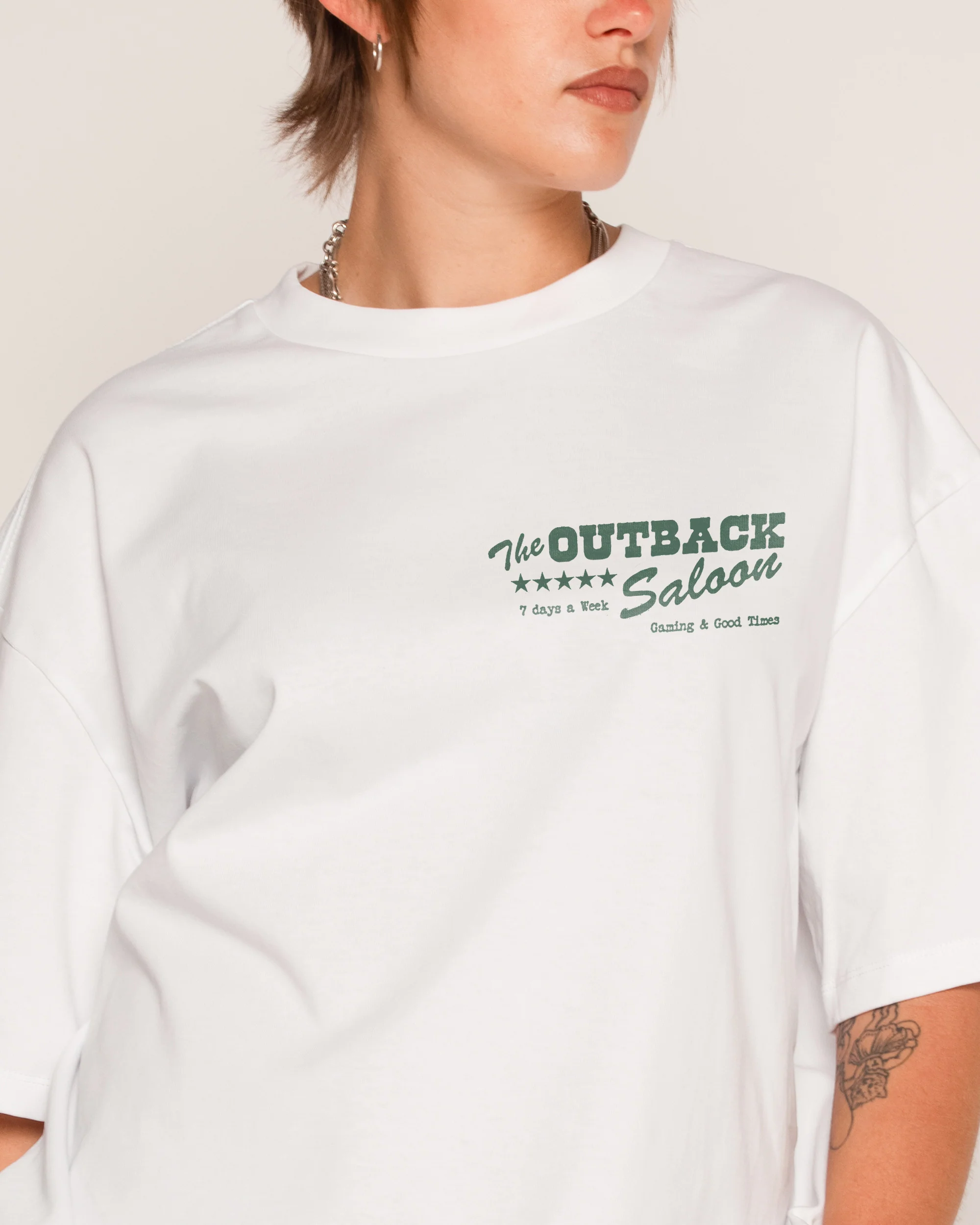 Outback Saloon Oversized Tee