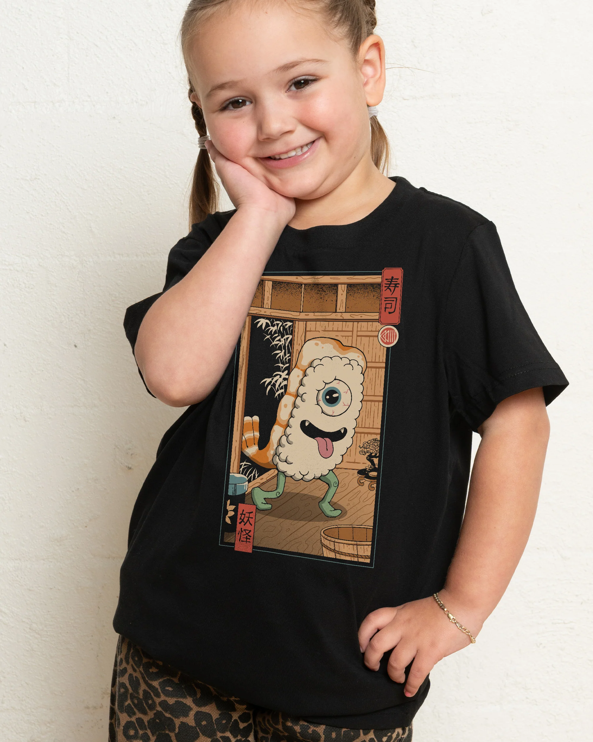 Yokai Sushi in Edo Kids T-Shirt