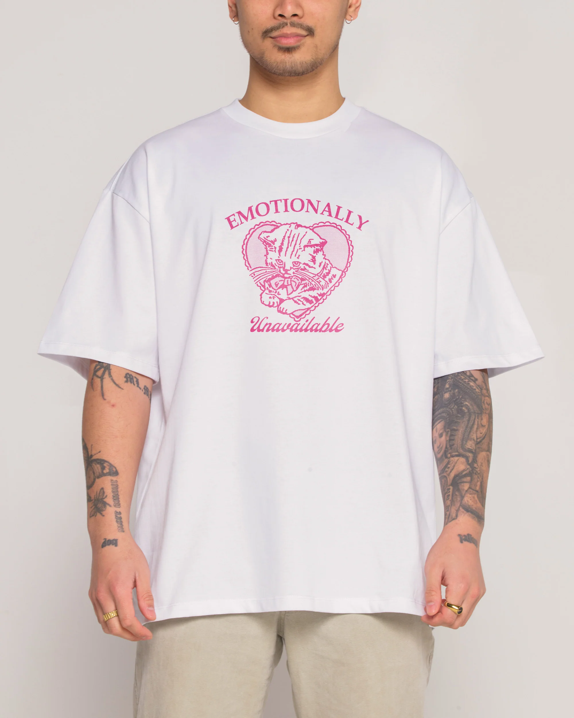Emotionally Unavailable Oversized Tee