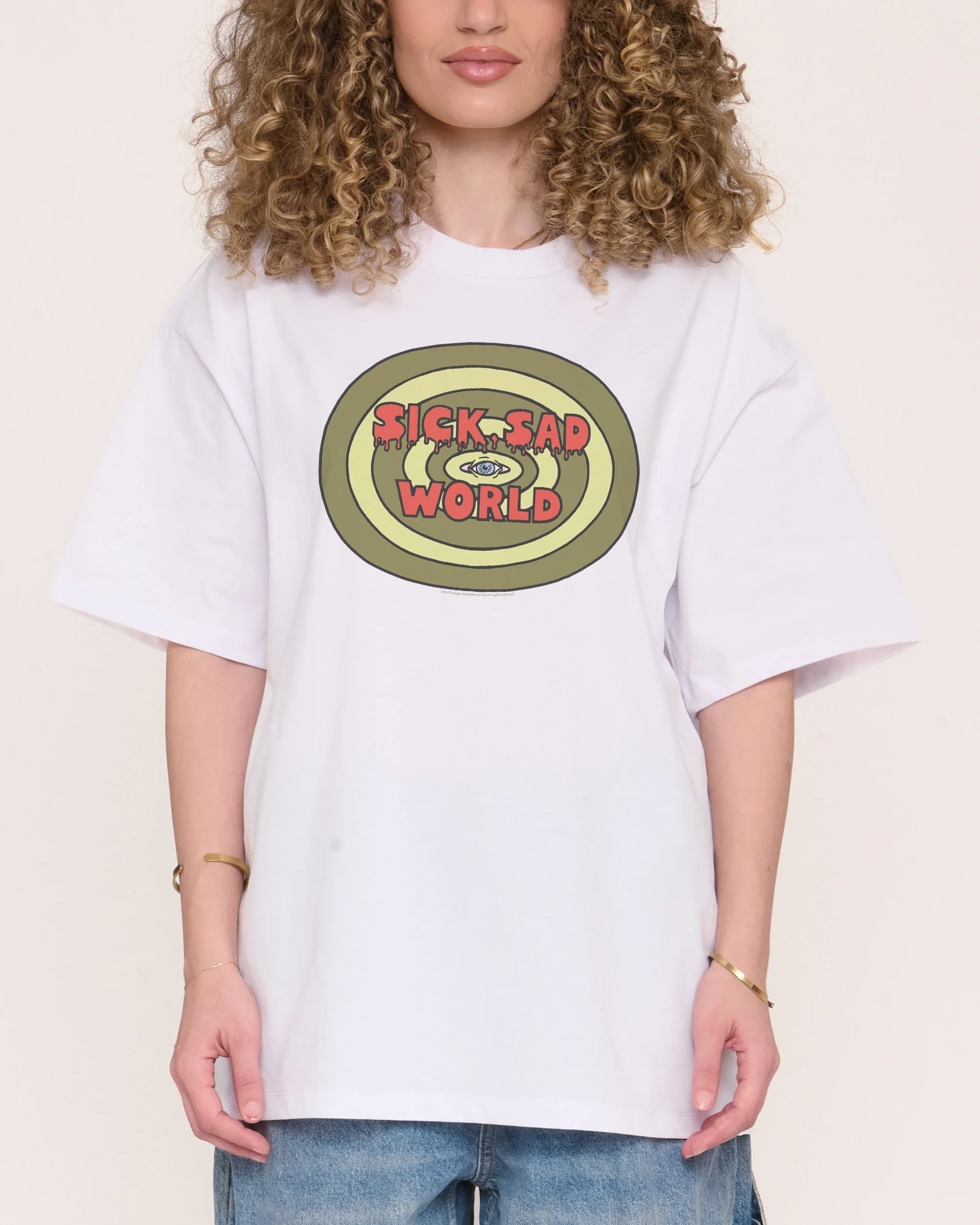 Sick Sad World Oversized Tee