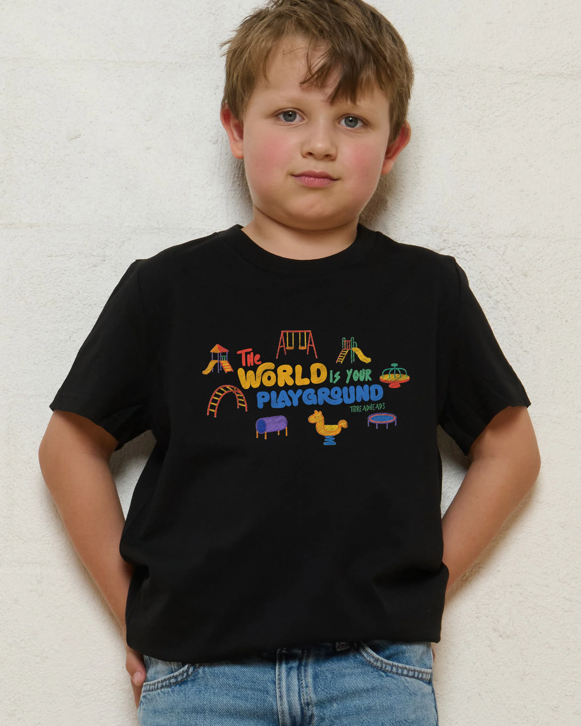 The World is your Playground Kids T-Shirt