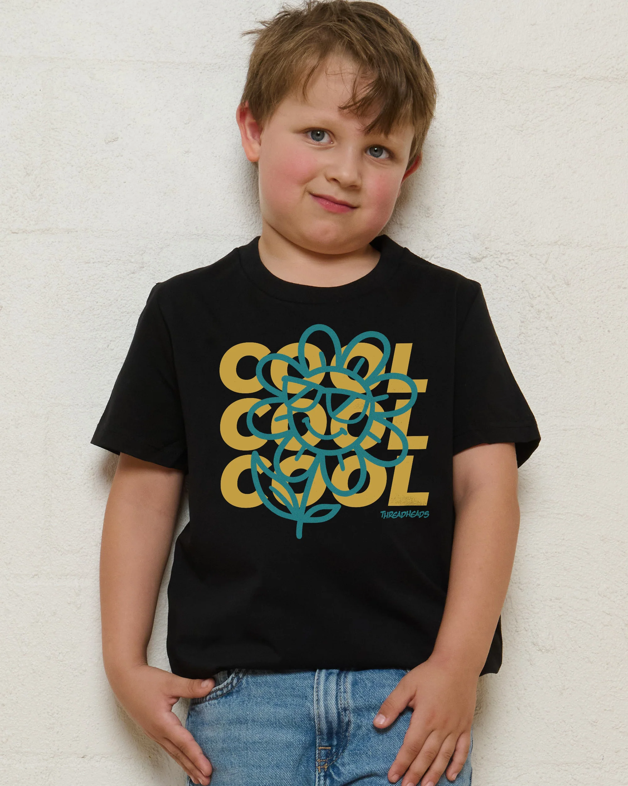 Cool Flower Kids T-Shirt