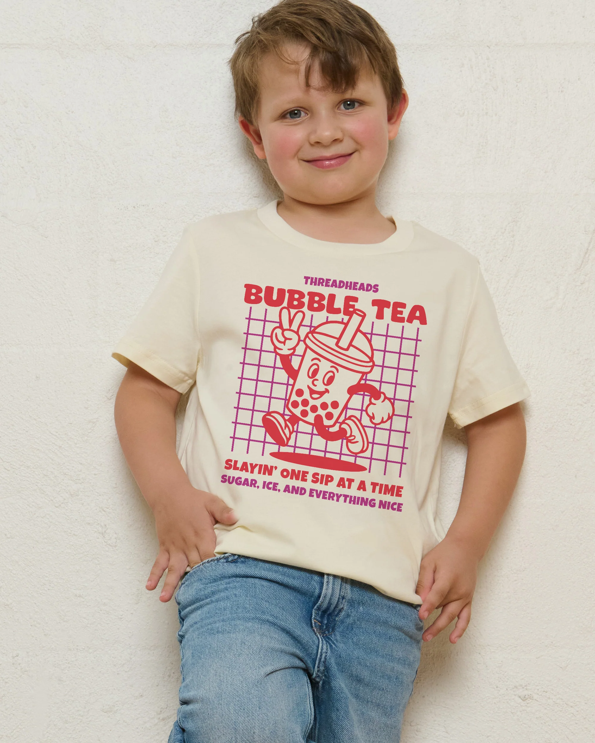 Bubble Tea Kids T-Shirt