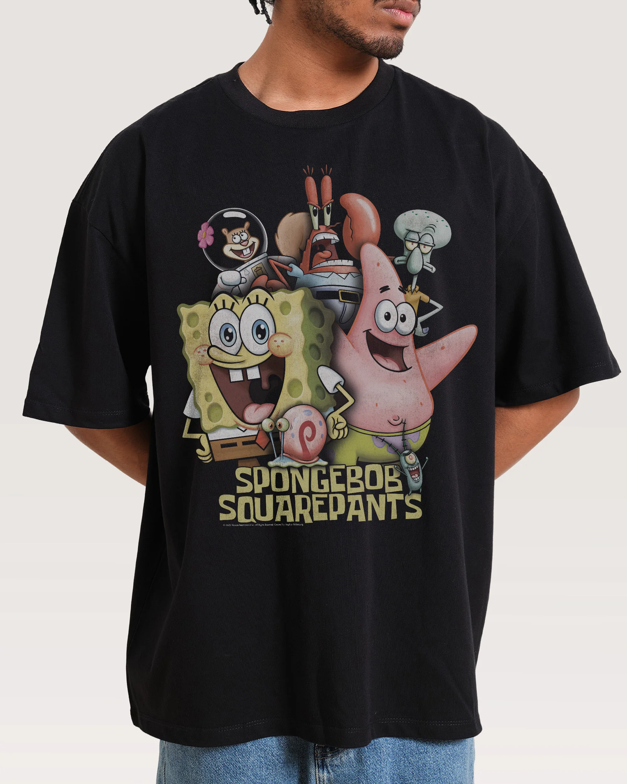 Bikini Bottom Crew Oversized Tee