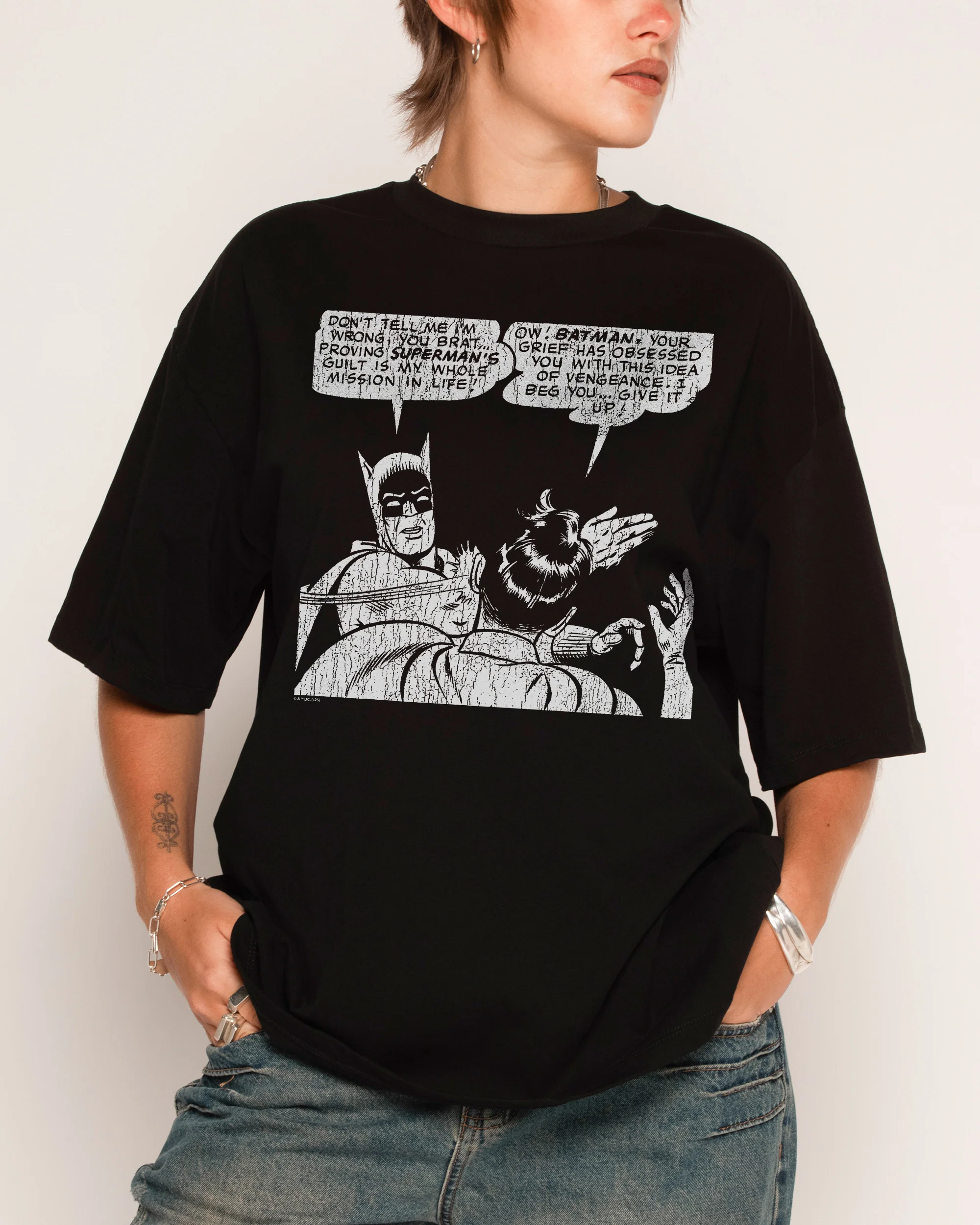 Batman Slap Oversized Tee