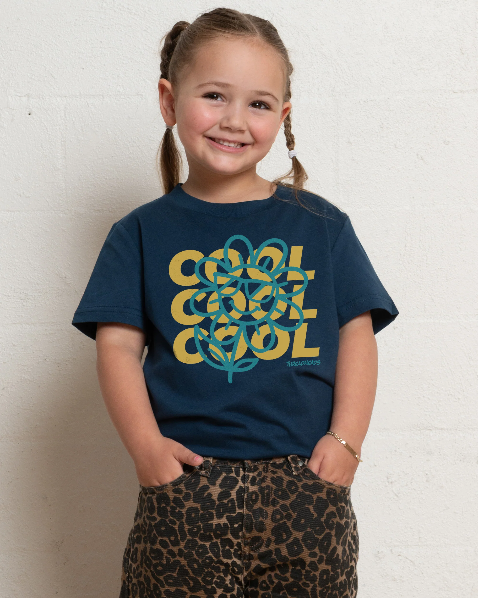 Cool Flower Kids T-Shirt