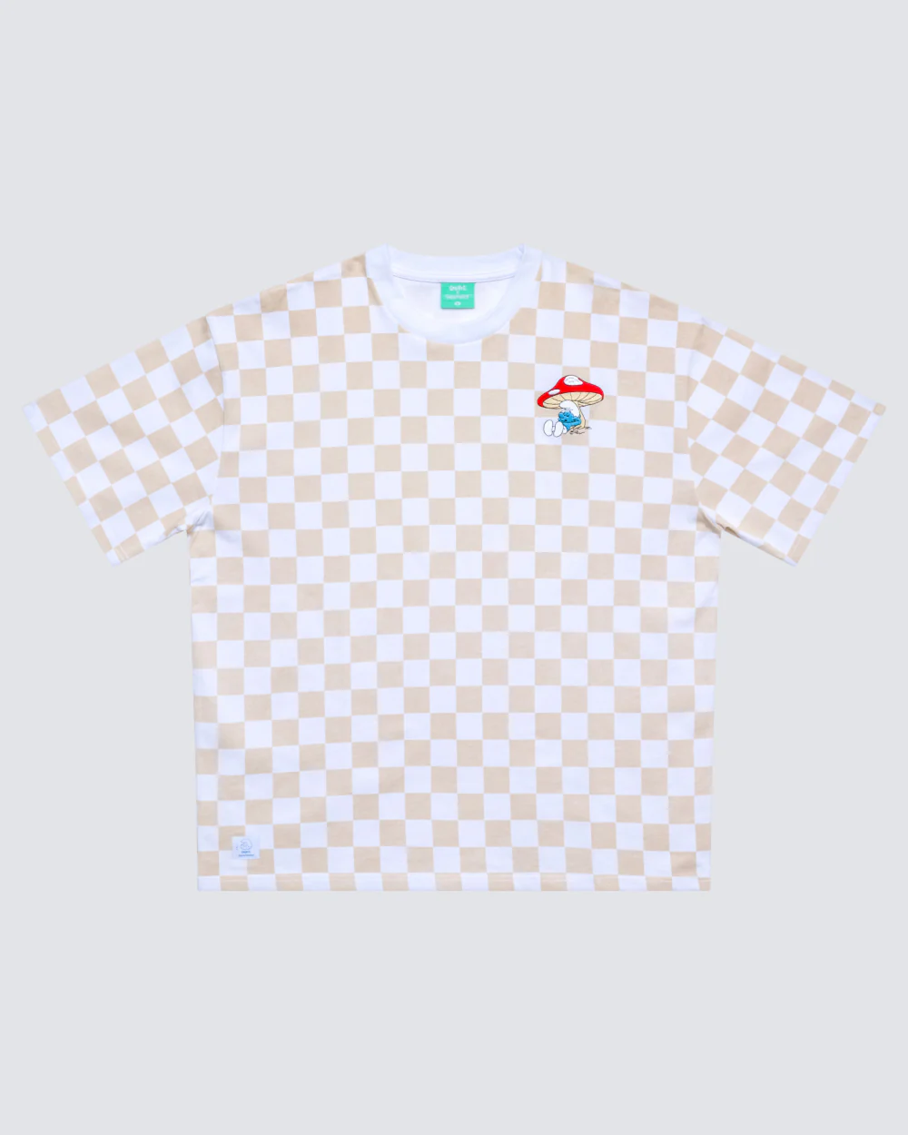 Smurf Check Oversized Tee