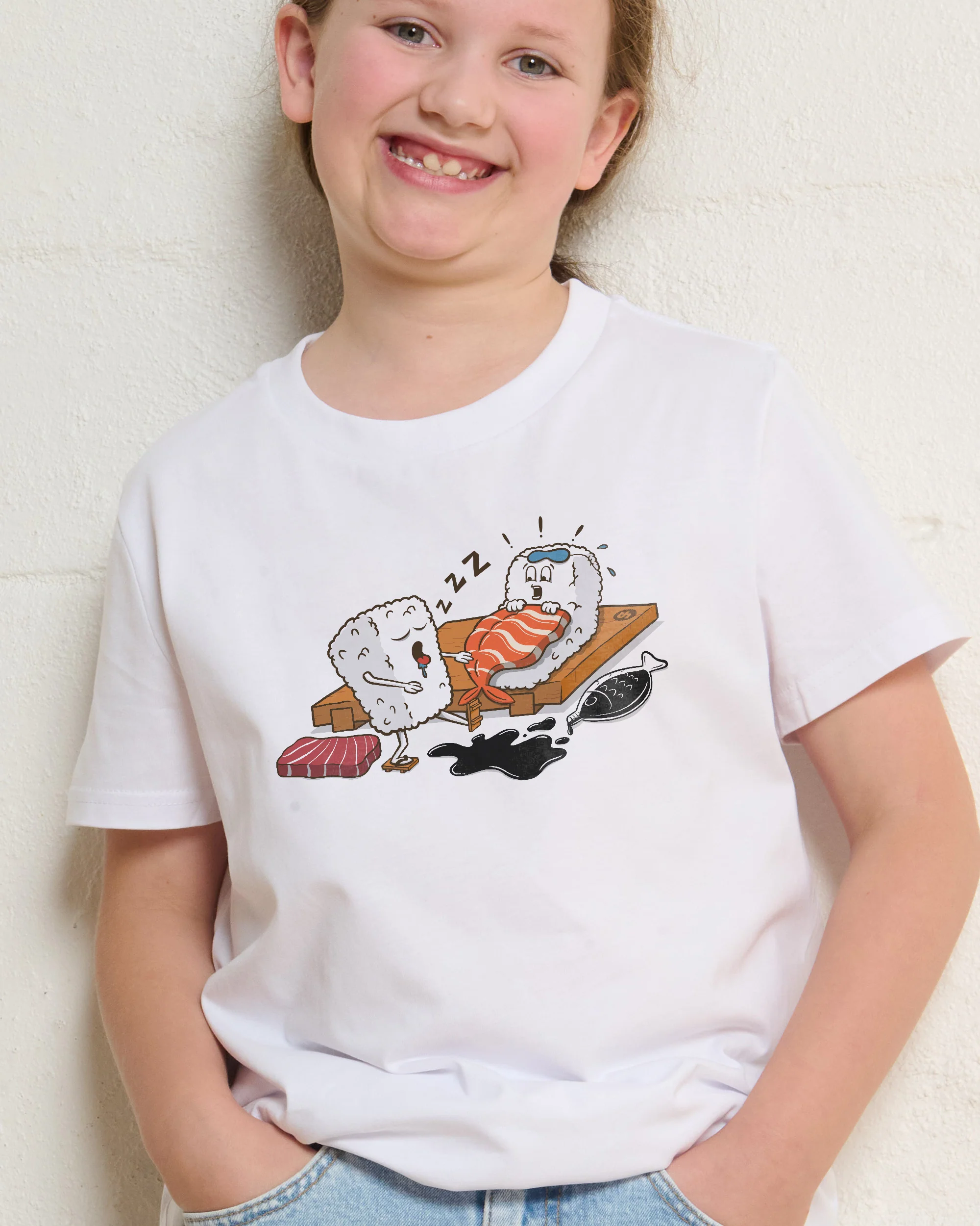 Sleepwalking Sushi Kids T-Shirt