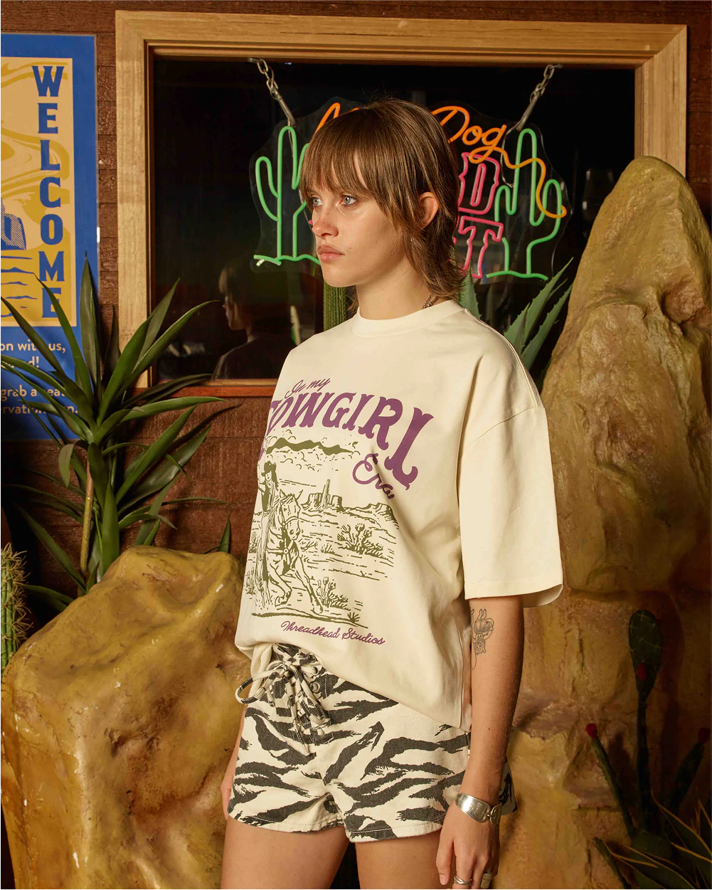 Cowgirl Era Oversized Tee