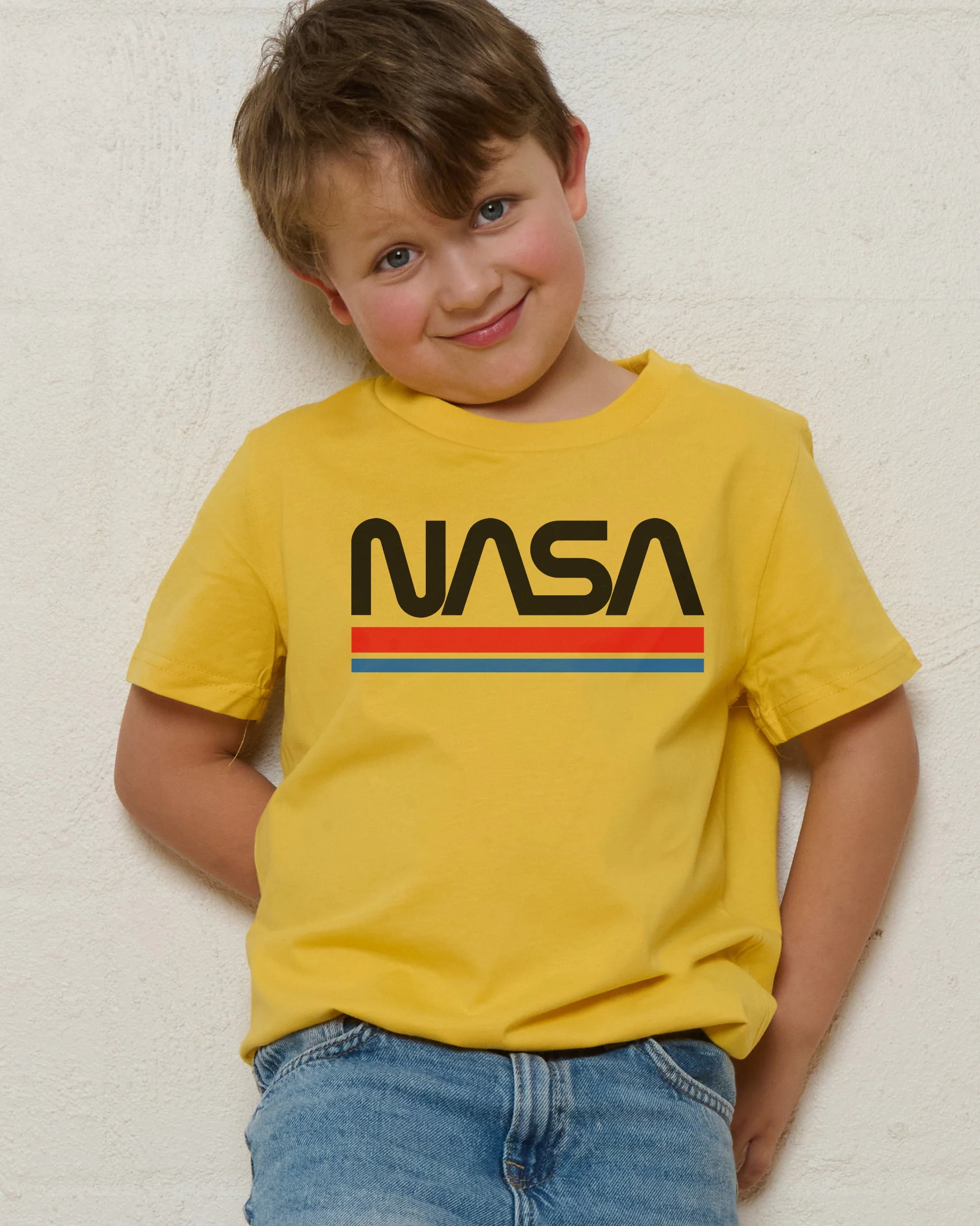 NASA Stripes Kids T-Shirt