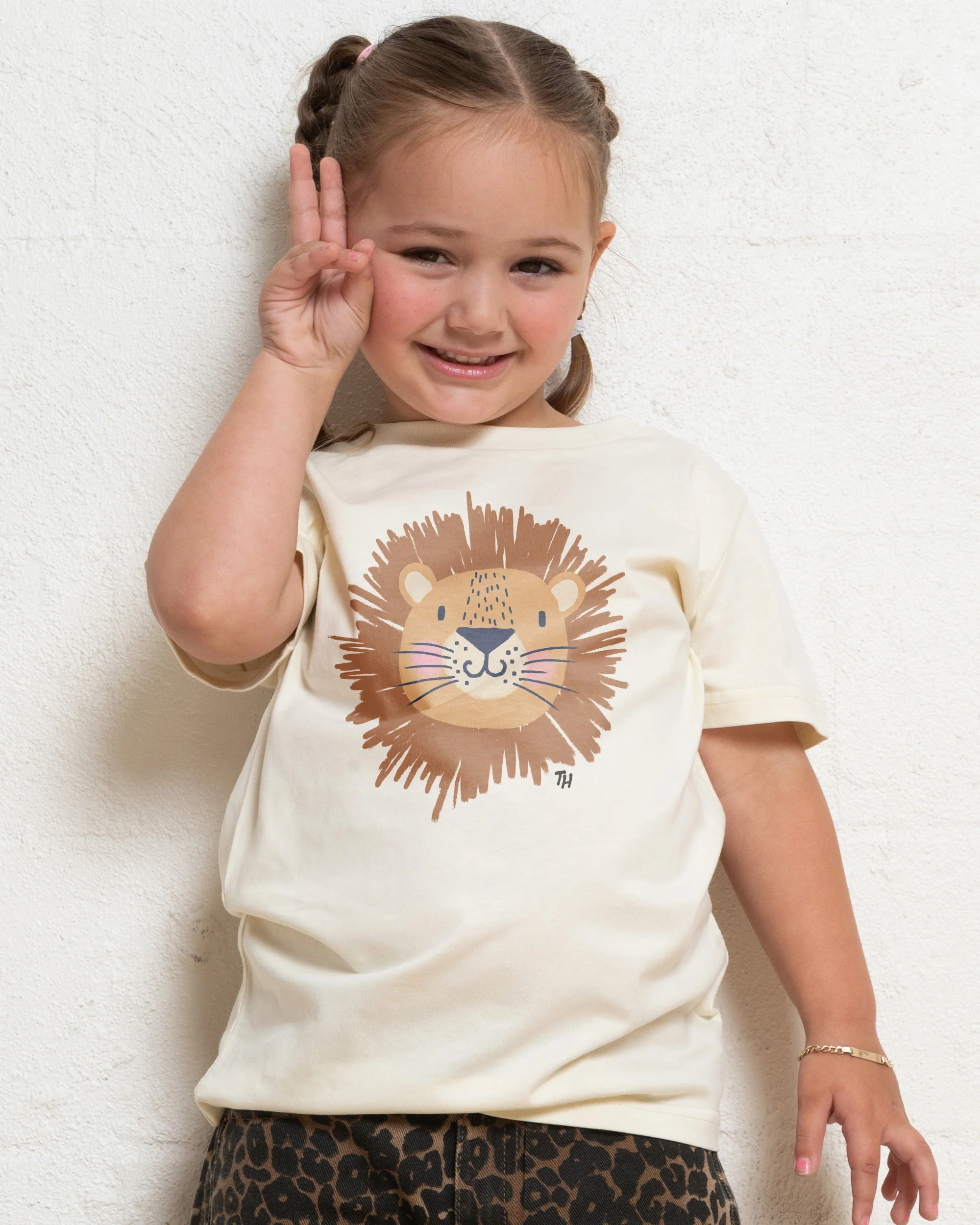Tiger Face Kids T-Shirt