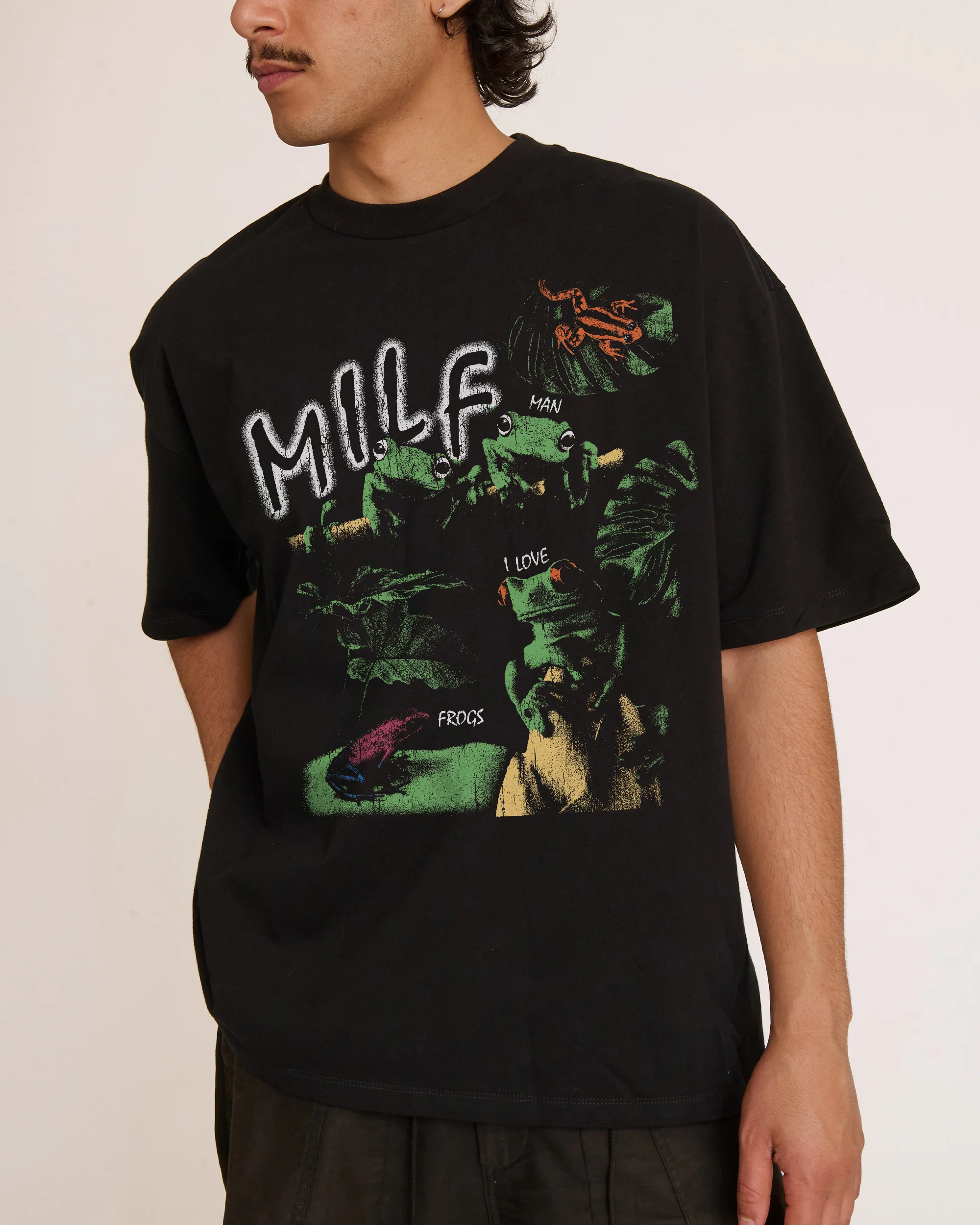 Man I Love Frogs Jungle Edition T-Shirt