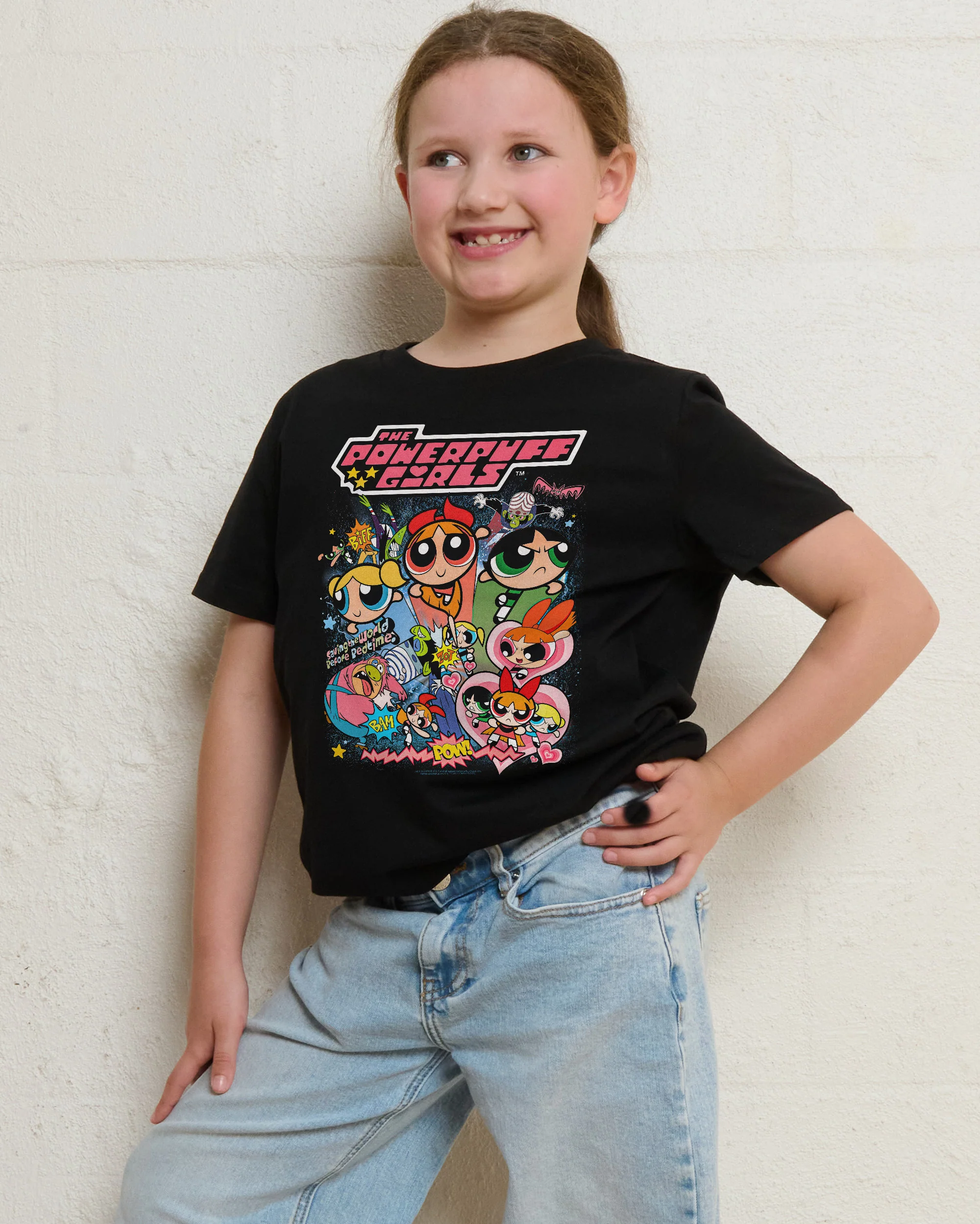 Powerpuff Girls Vintage Kids T-Shirt