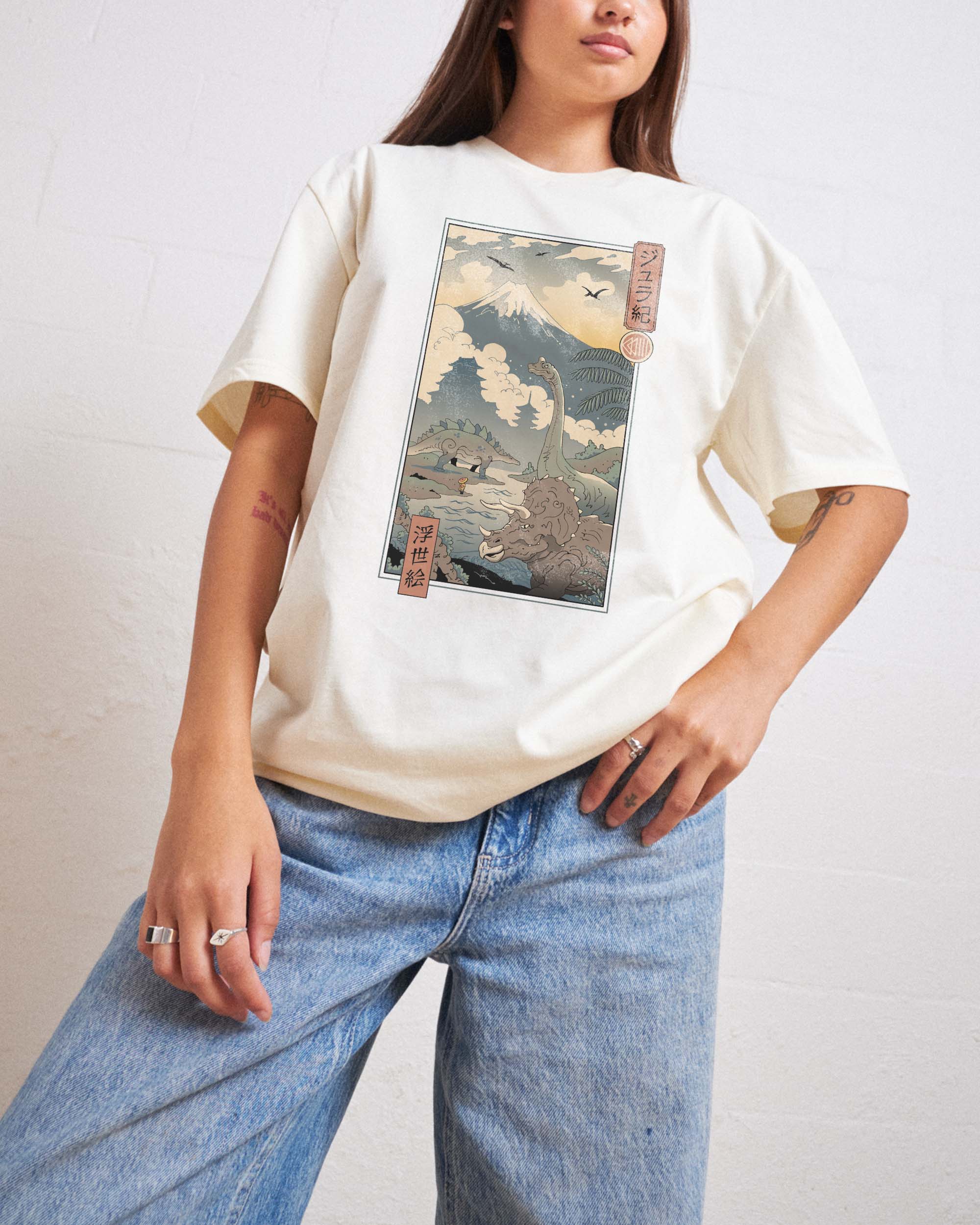 Jurassic Ukiyo-e 1 T-Shirt