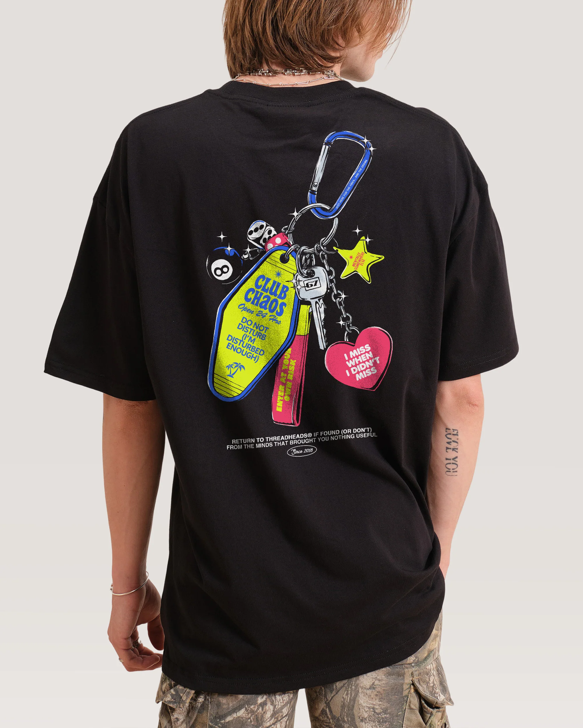 Club Chaos Key Chain T-Shirt
