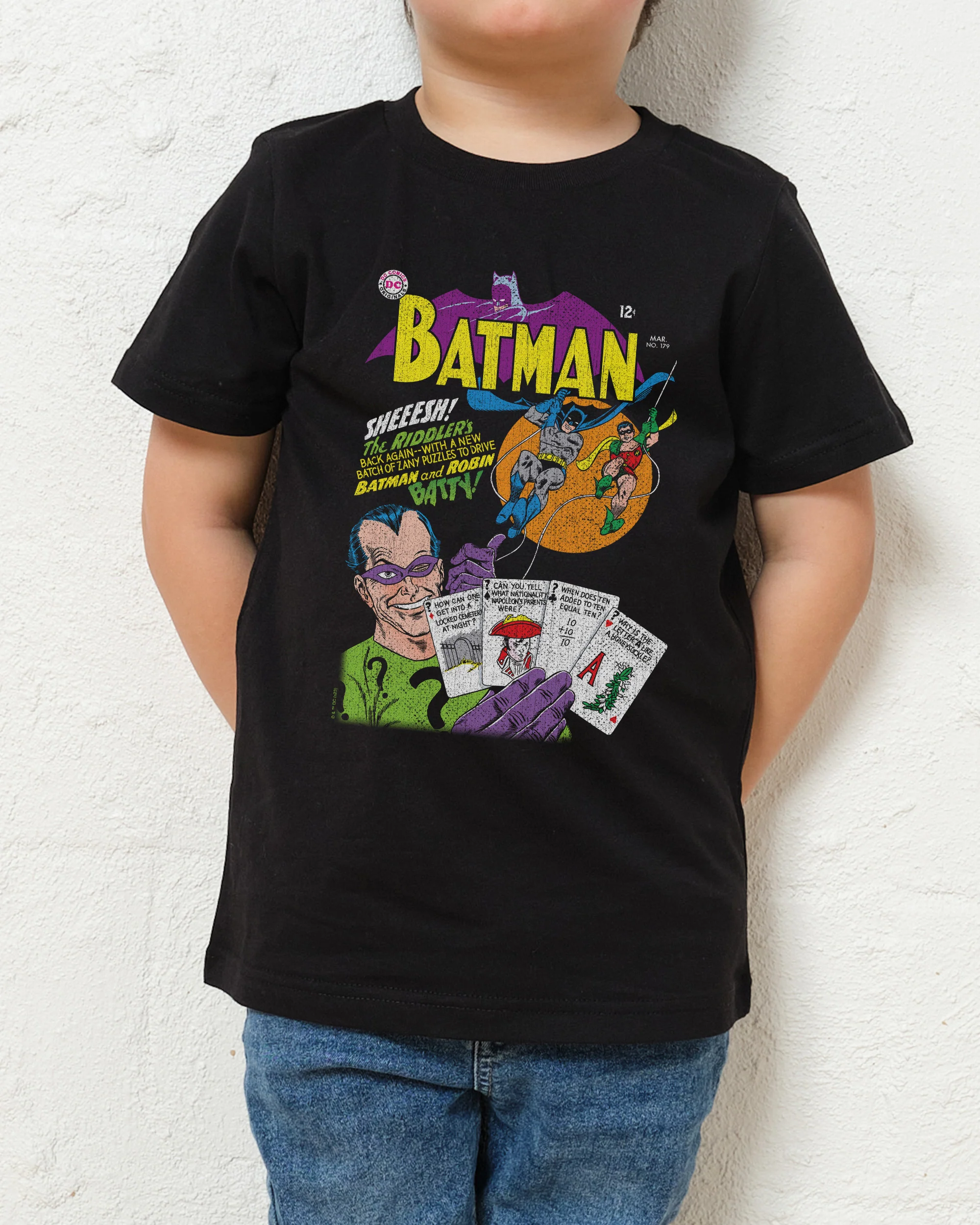 The Riddler's Back Again Kids T-Shirt