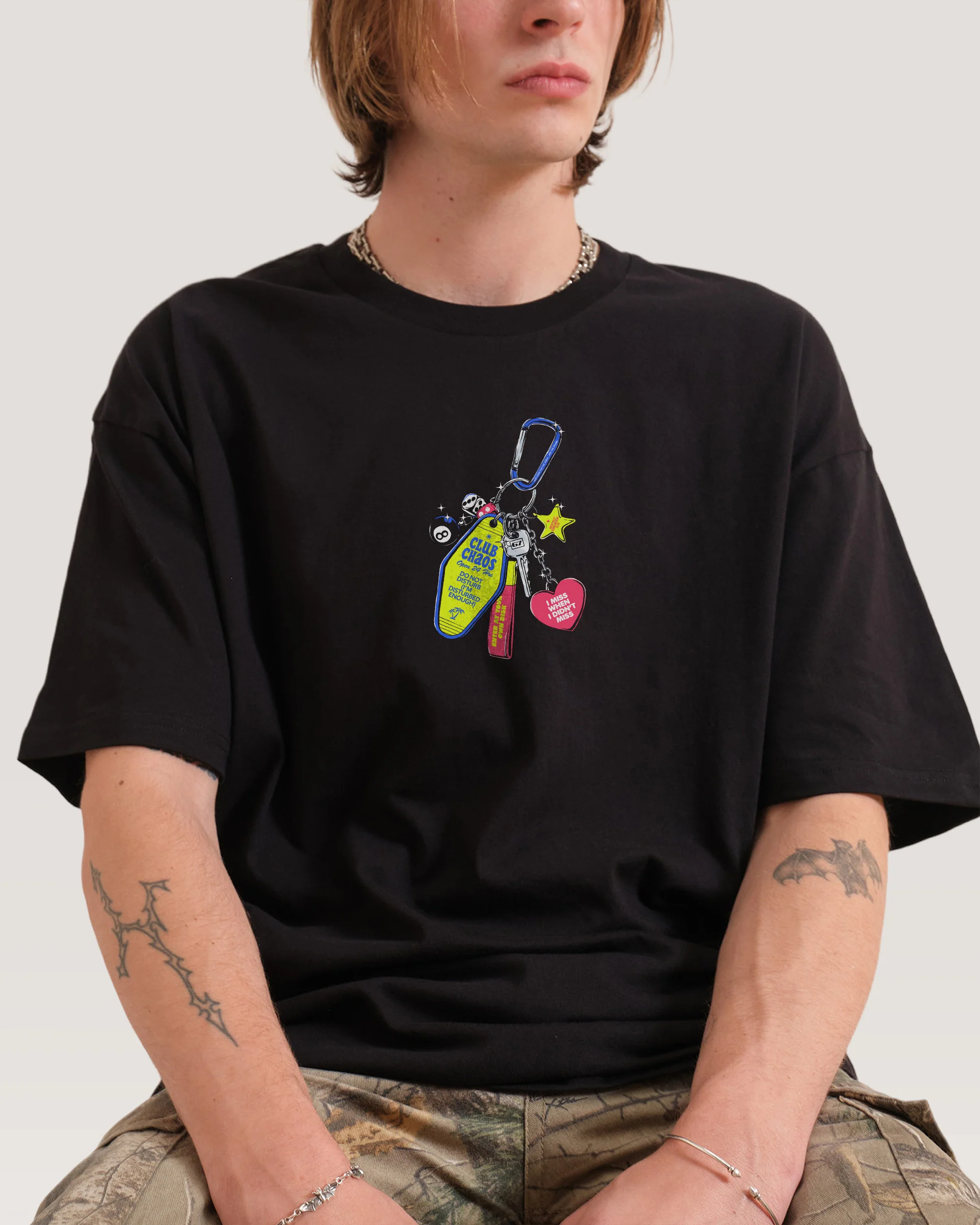 Club Chaos Key Chain T-Shirt