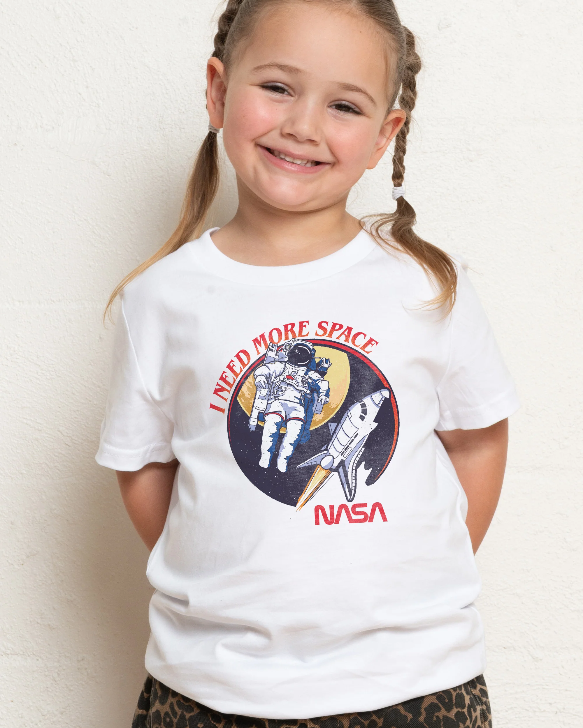 NASA I Need More Space Kids T-Shirt