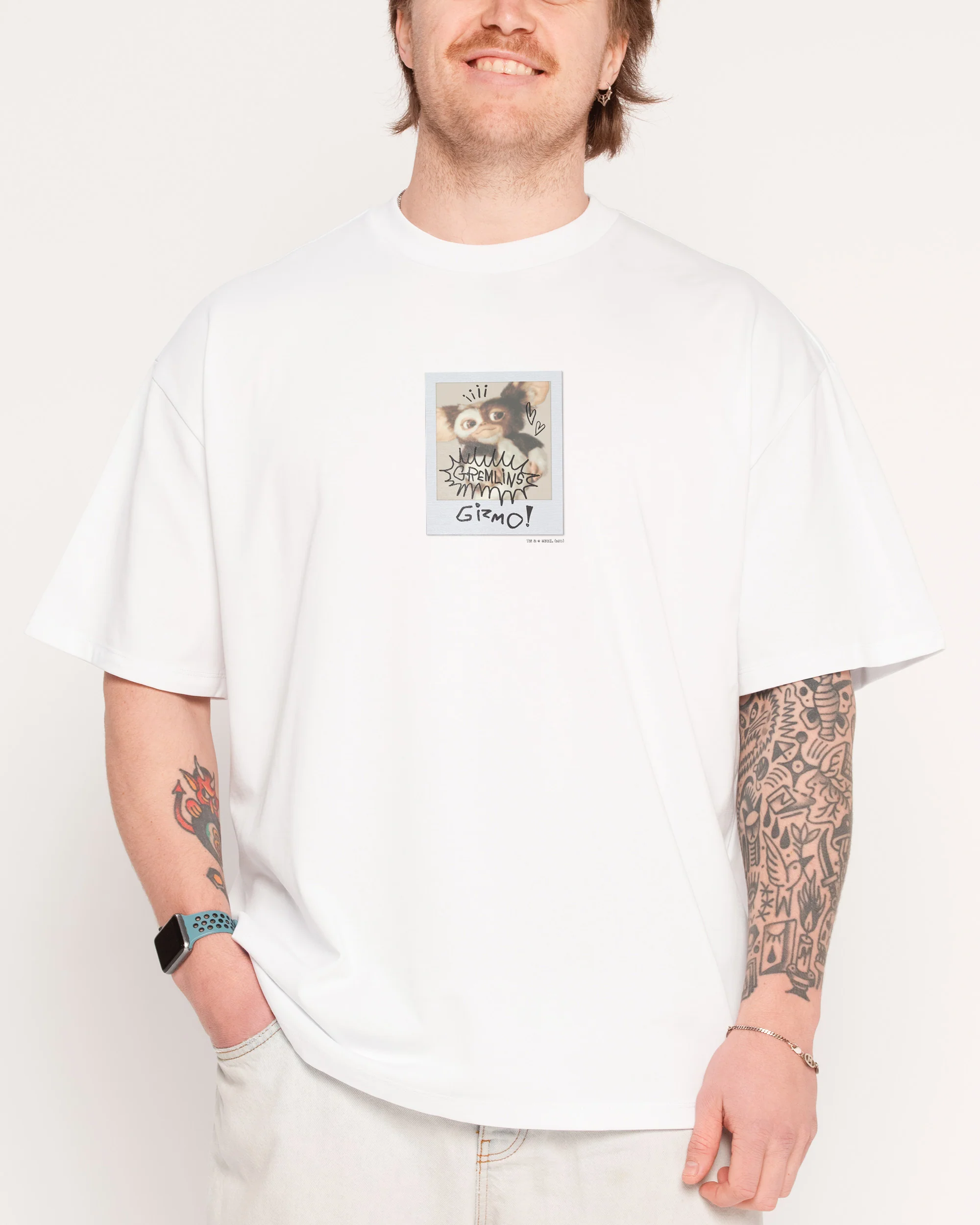Gizmo Polaroid Oversized Tee