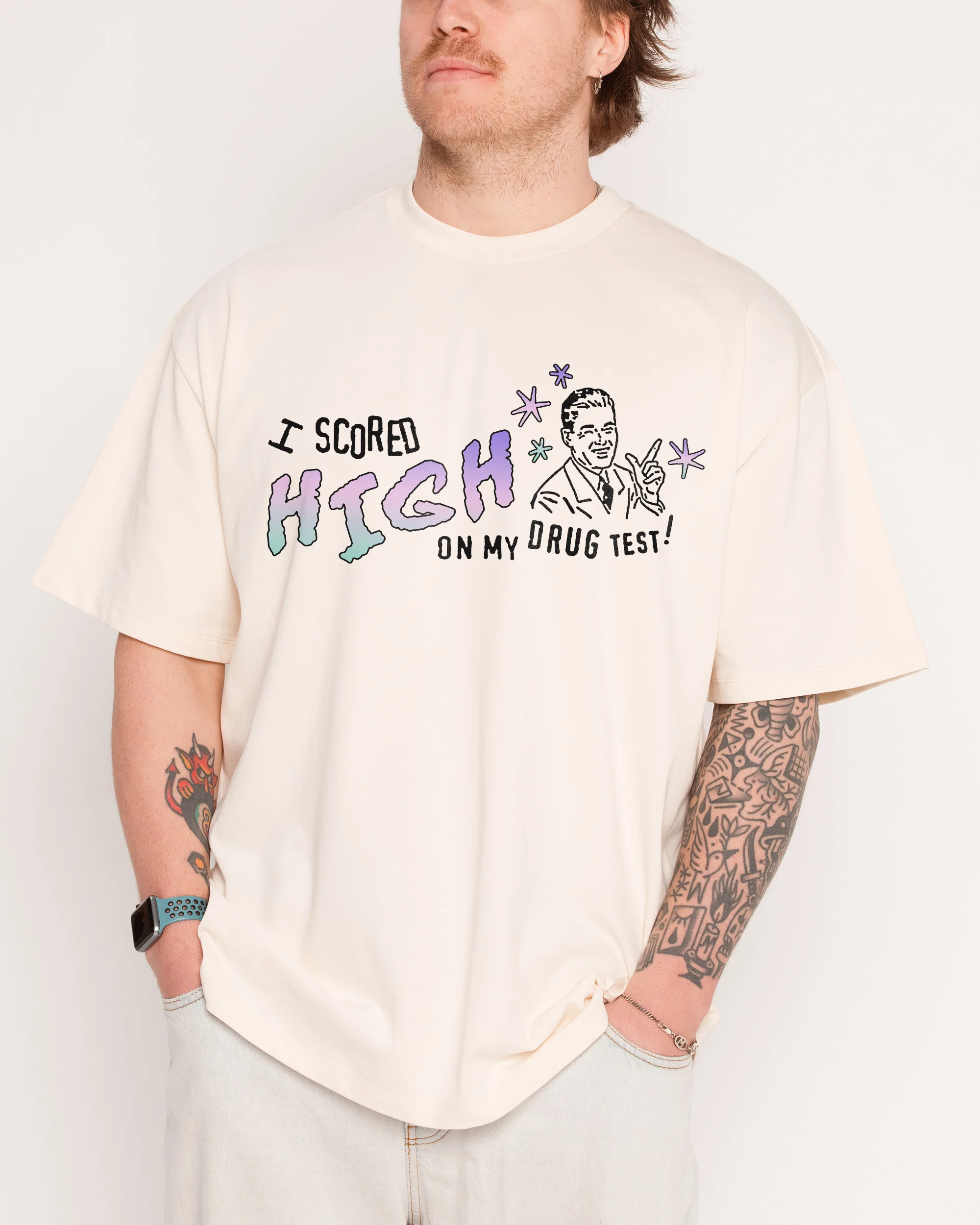 High Achiever Oversized Tee