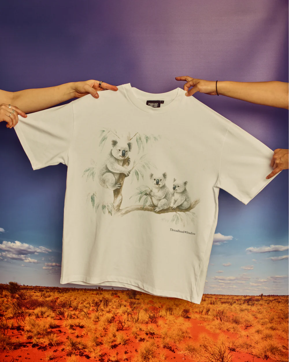 Koala Country Oversized Tee