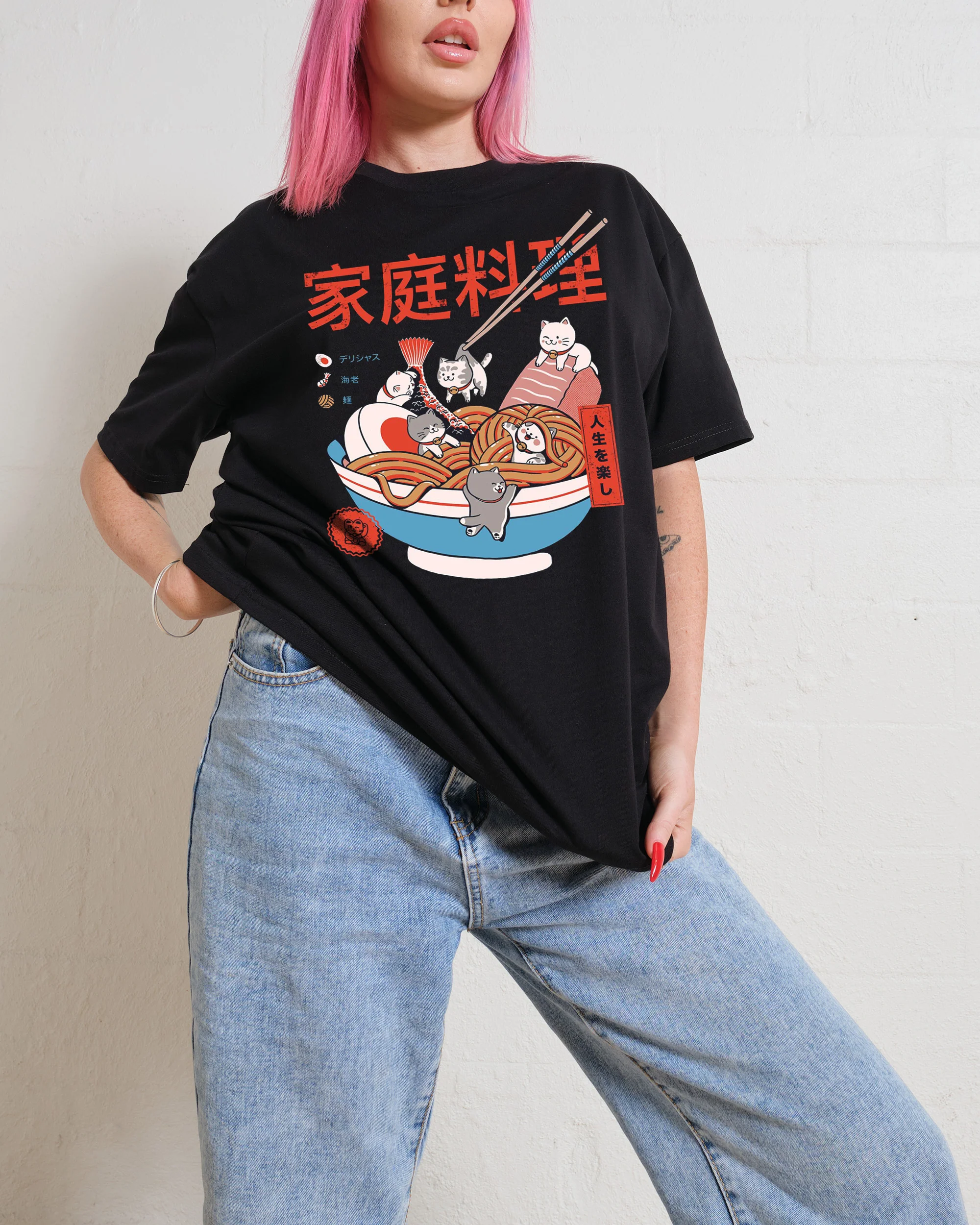 Ramen and Mini Cats T-Shirt