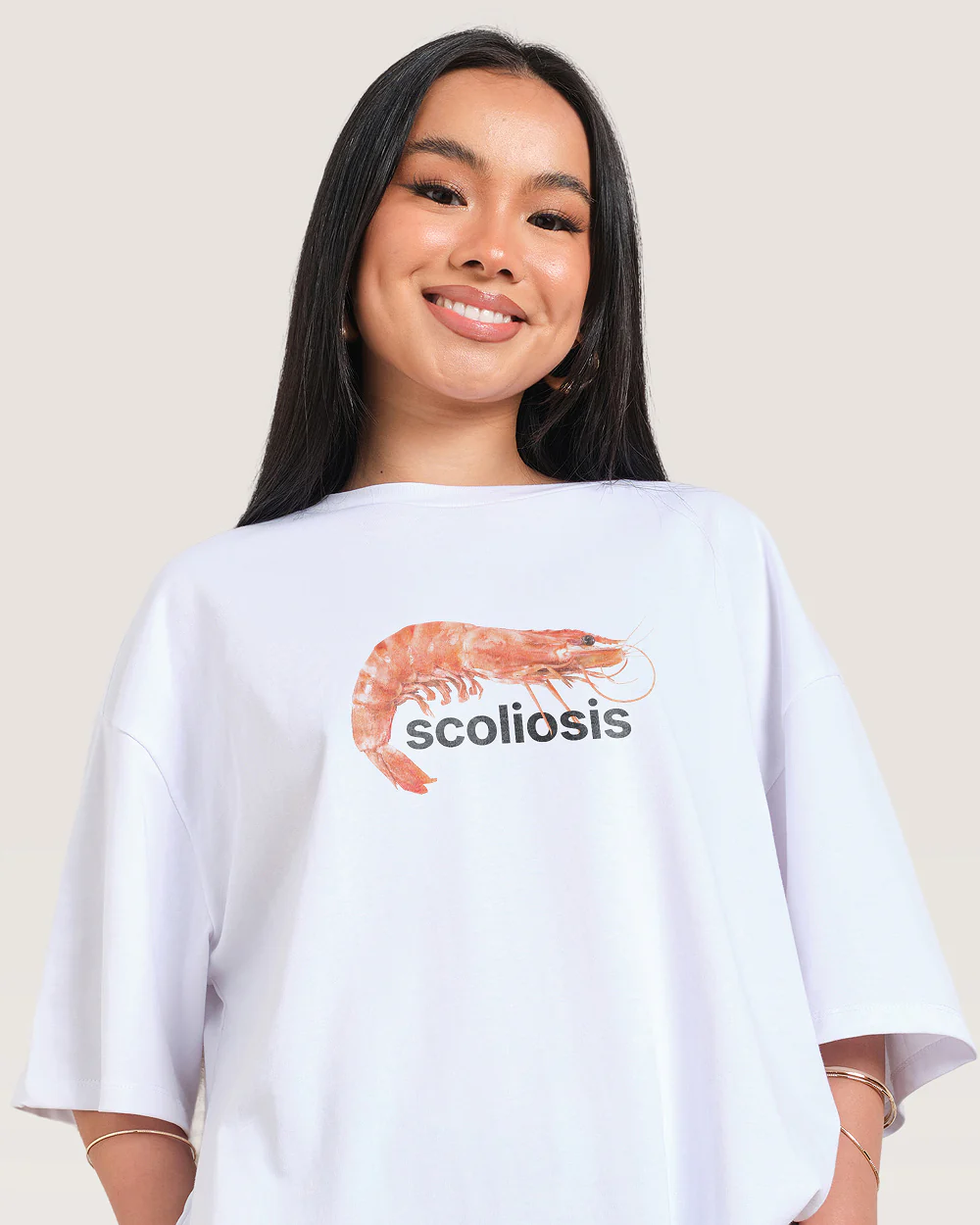Scoliosis Oversized Tee