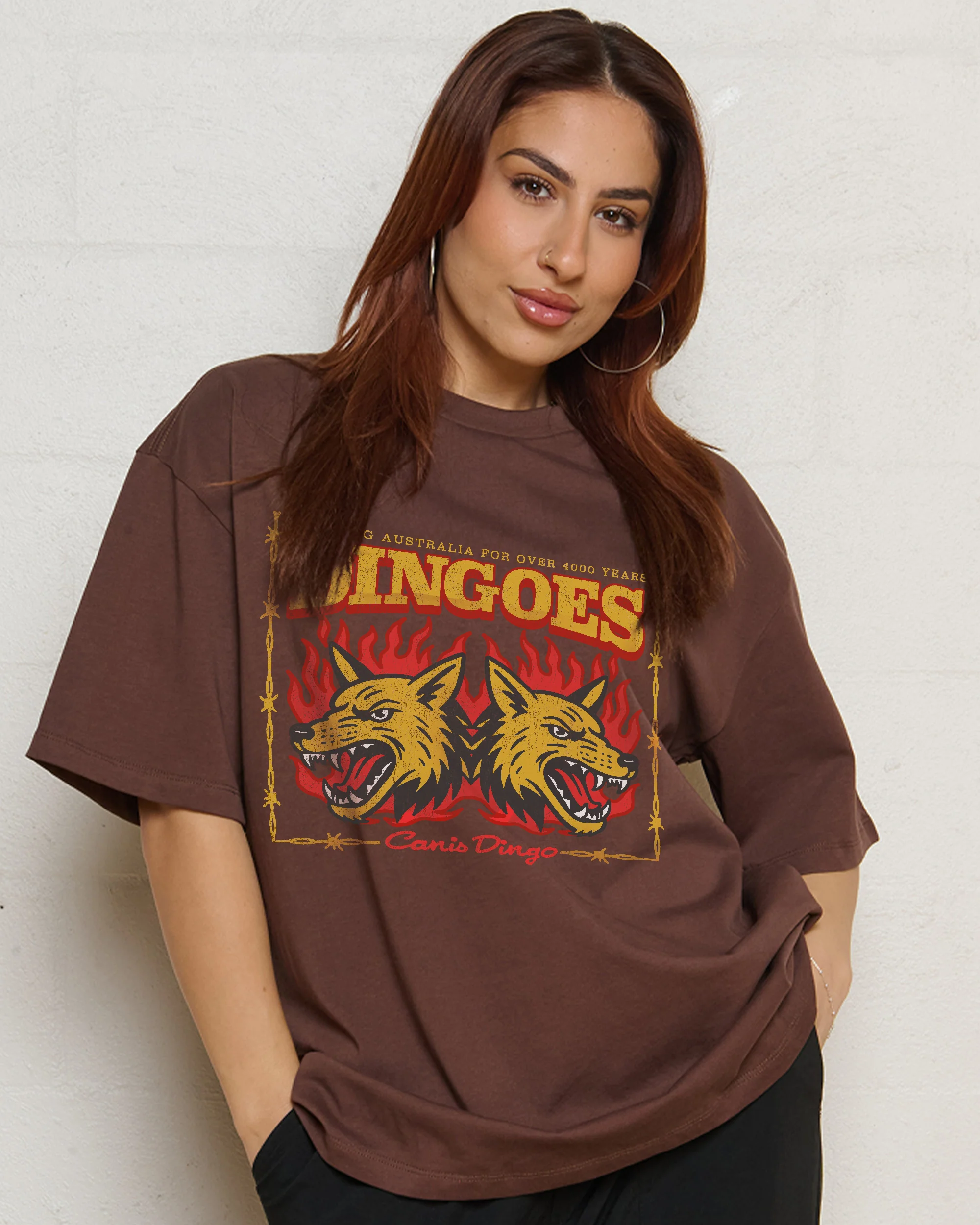 Territory Dingoes Oversized Tee