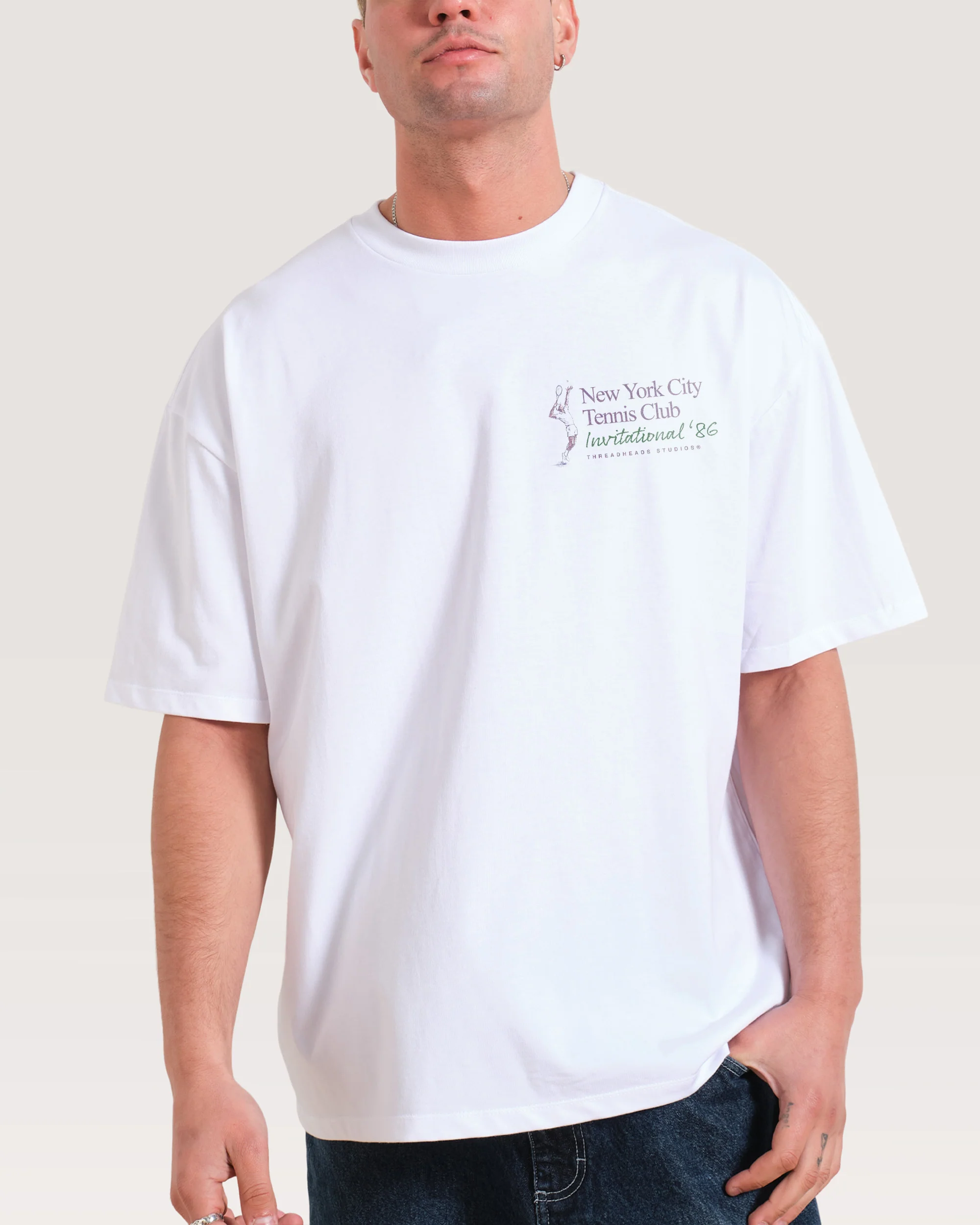 NYC Tennis Club Oversized Tee