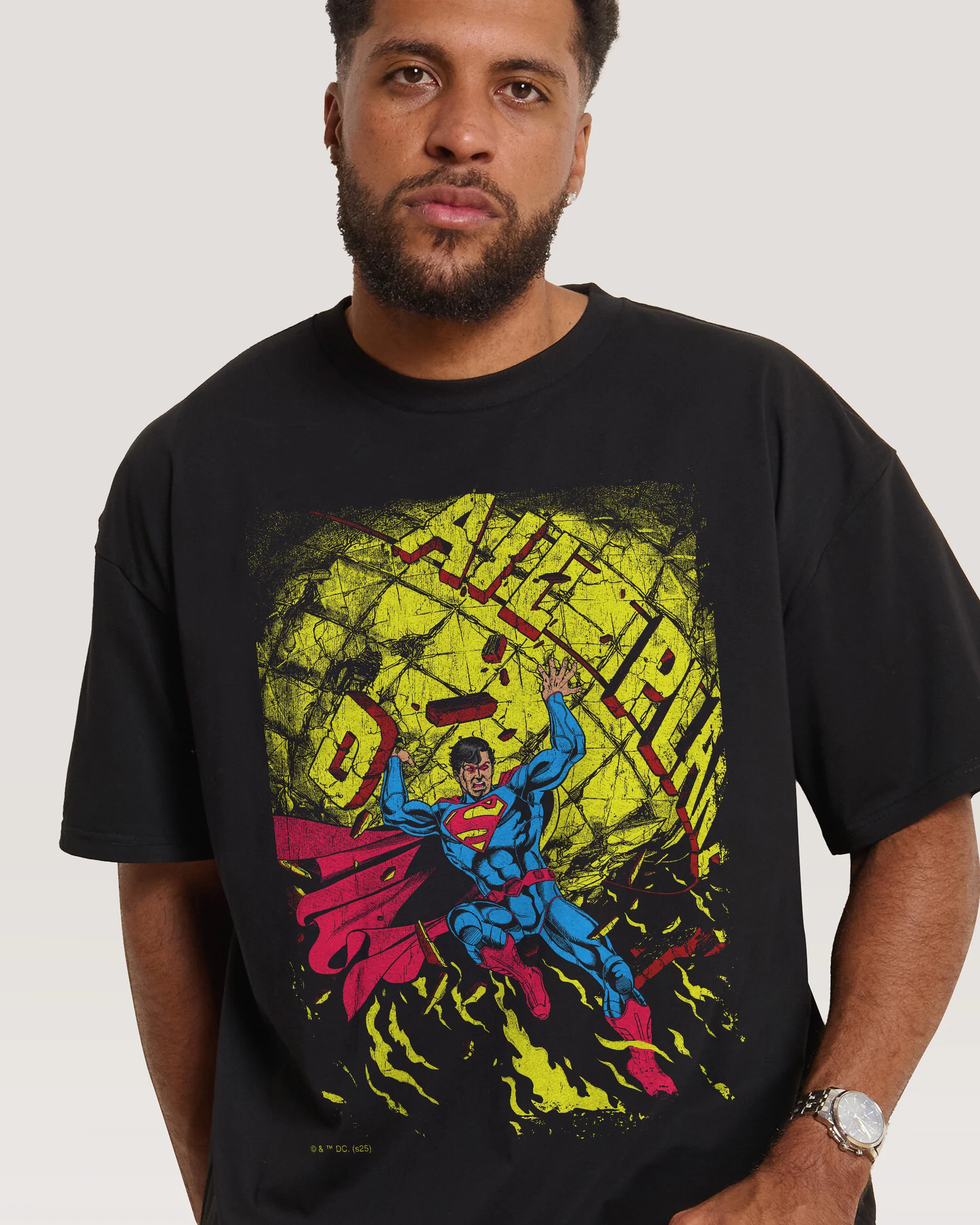 Superman Fire T-Shirt