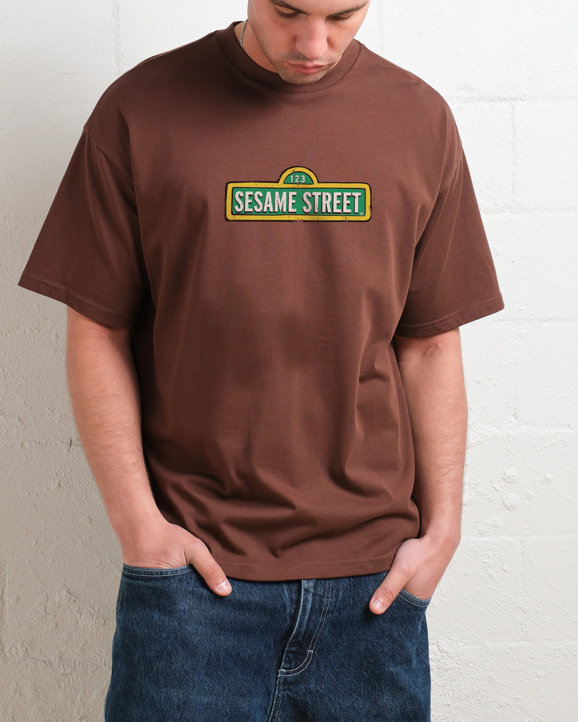 Sesame Street The Gang's All Here Oversized Tee