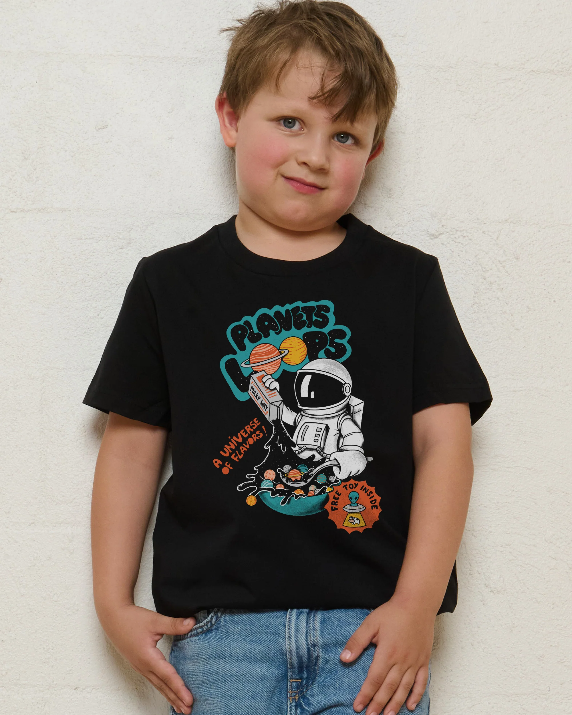 Planets Loops Kids T-Shirt