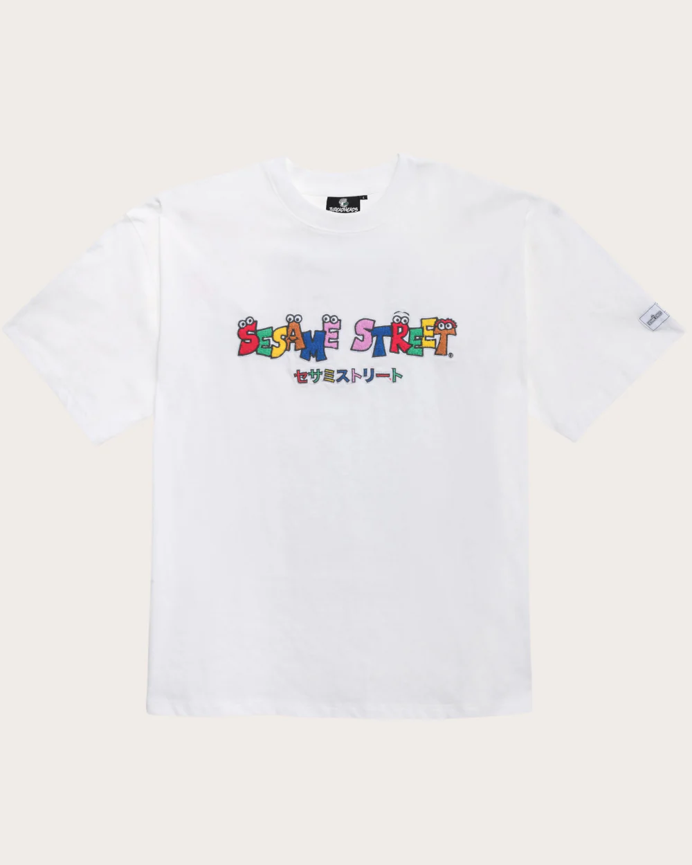 Tokyo Bin Party White Oversized Tee