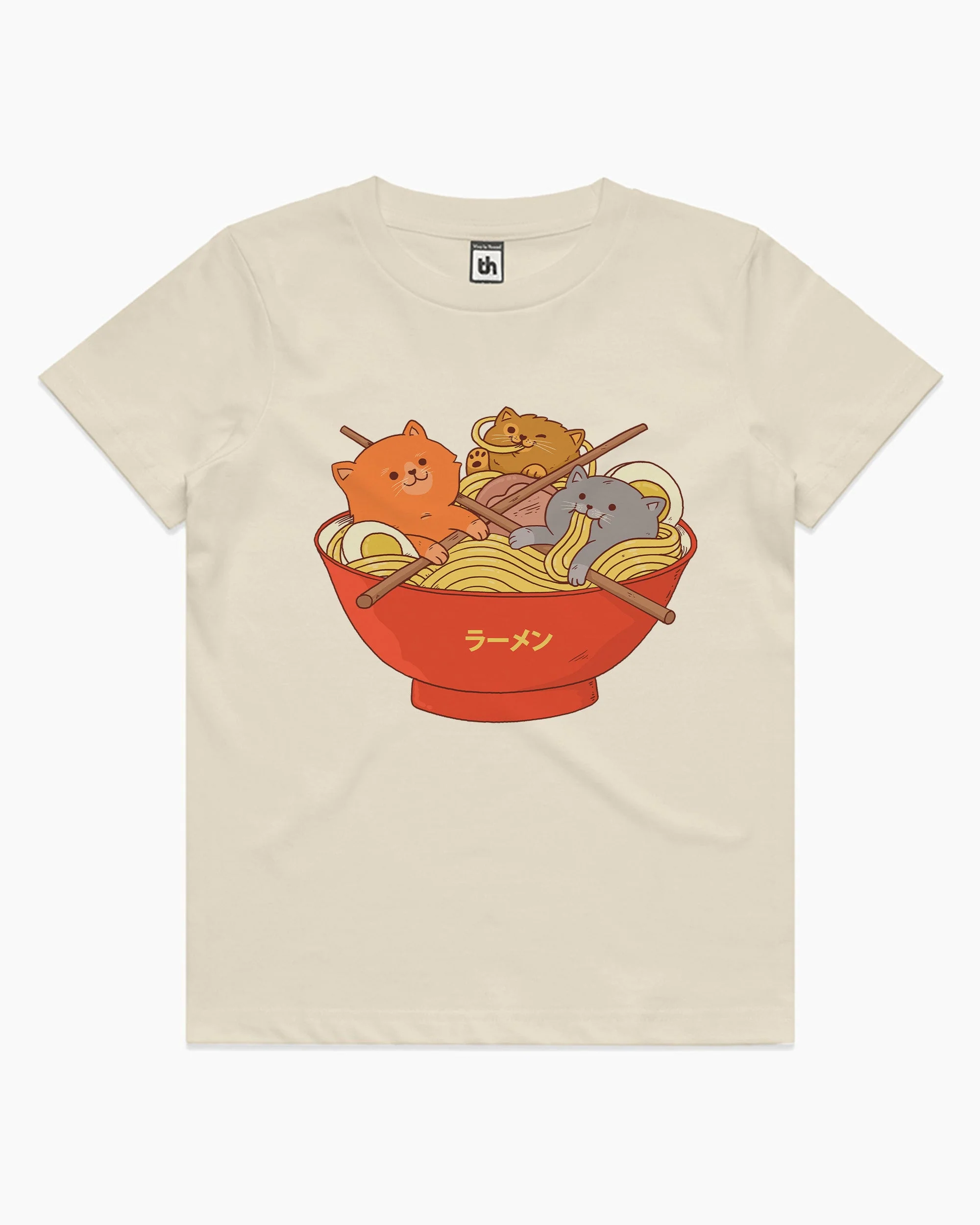 Ramen and Cats Kids T-Shirt