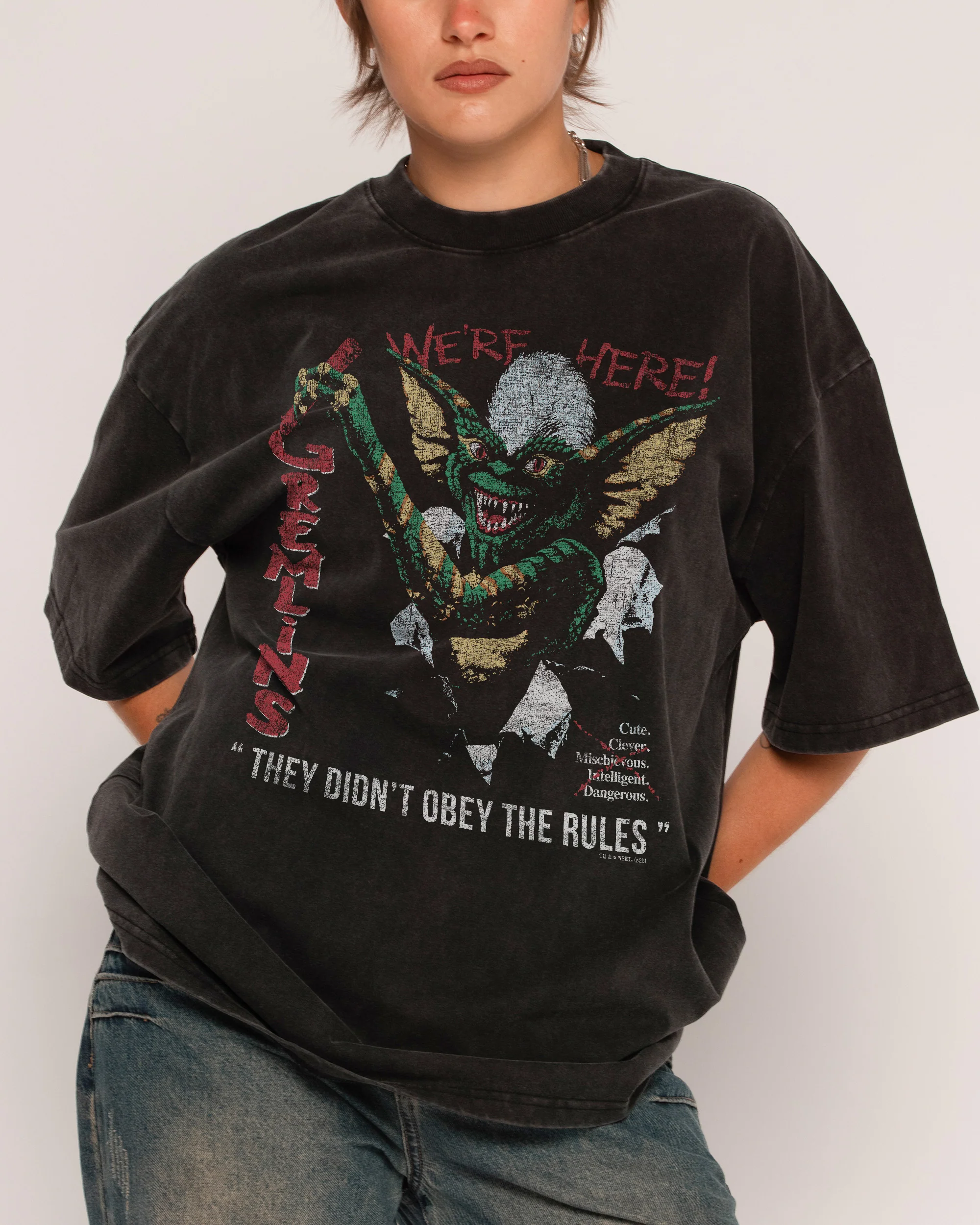 We’re Here Wash Tee