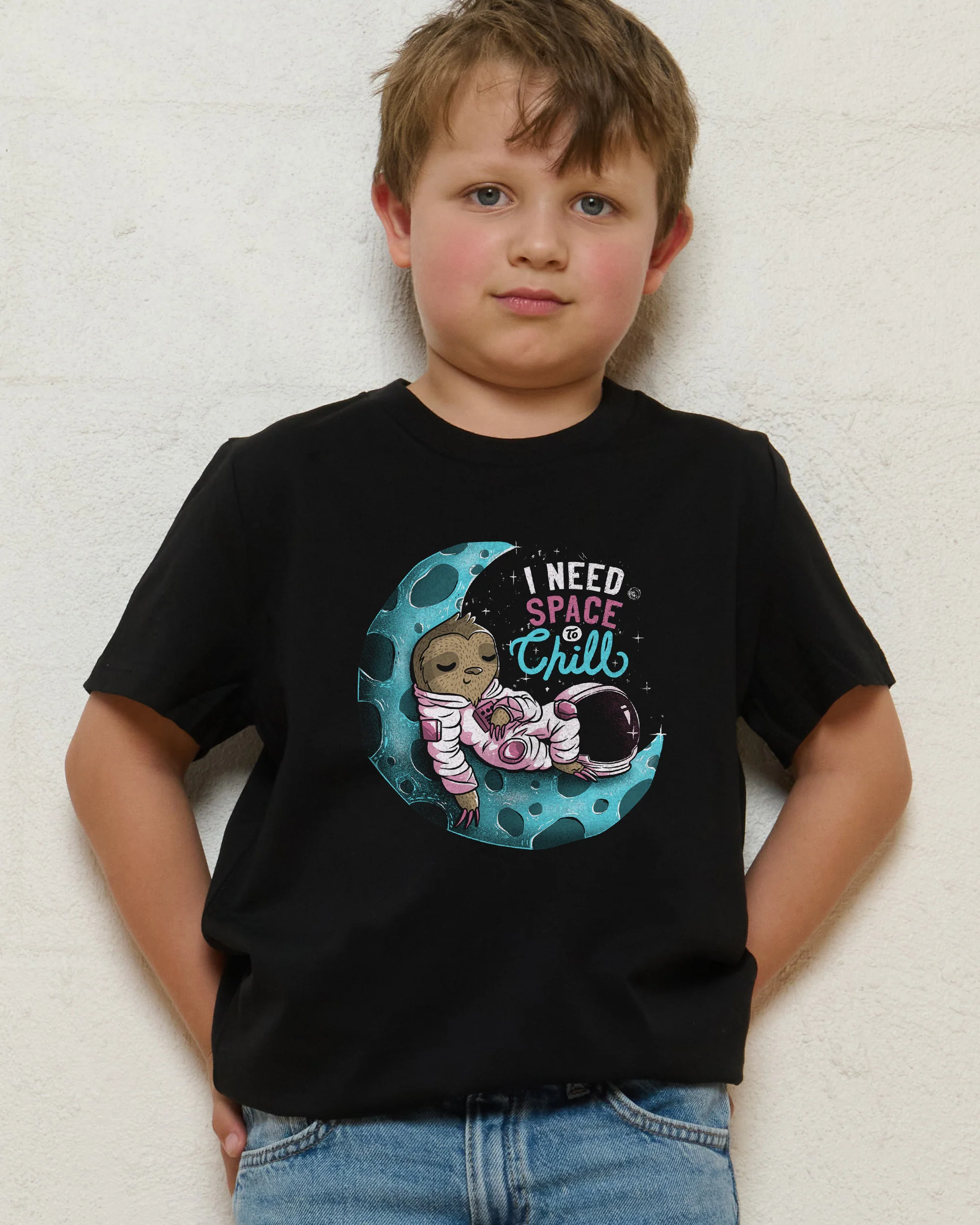 I Need Space to Chill Kids T-Shirt