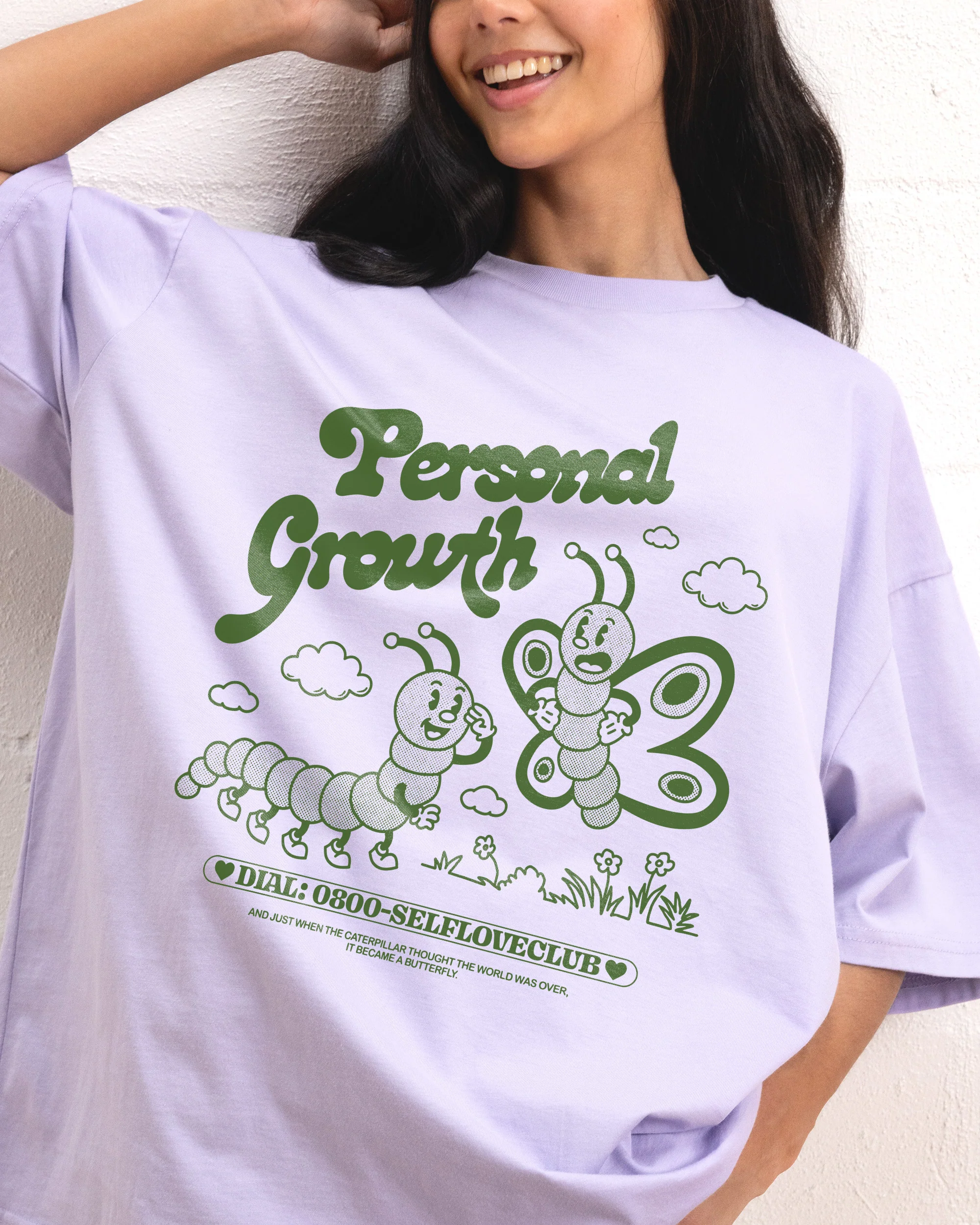 Personal Growth Oversized Tee