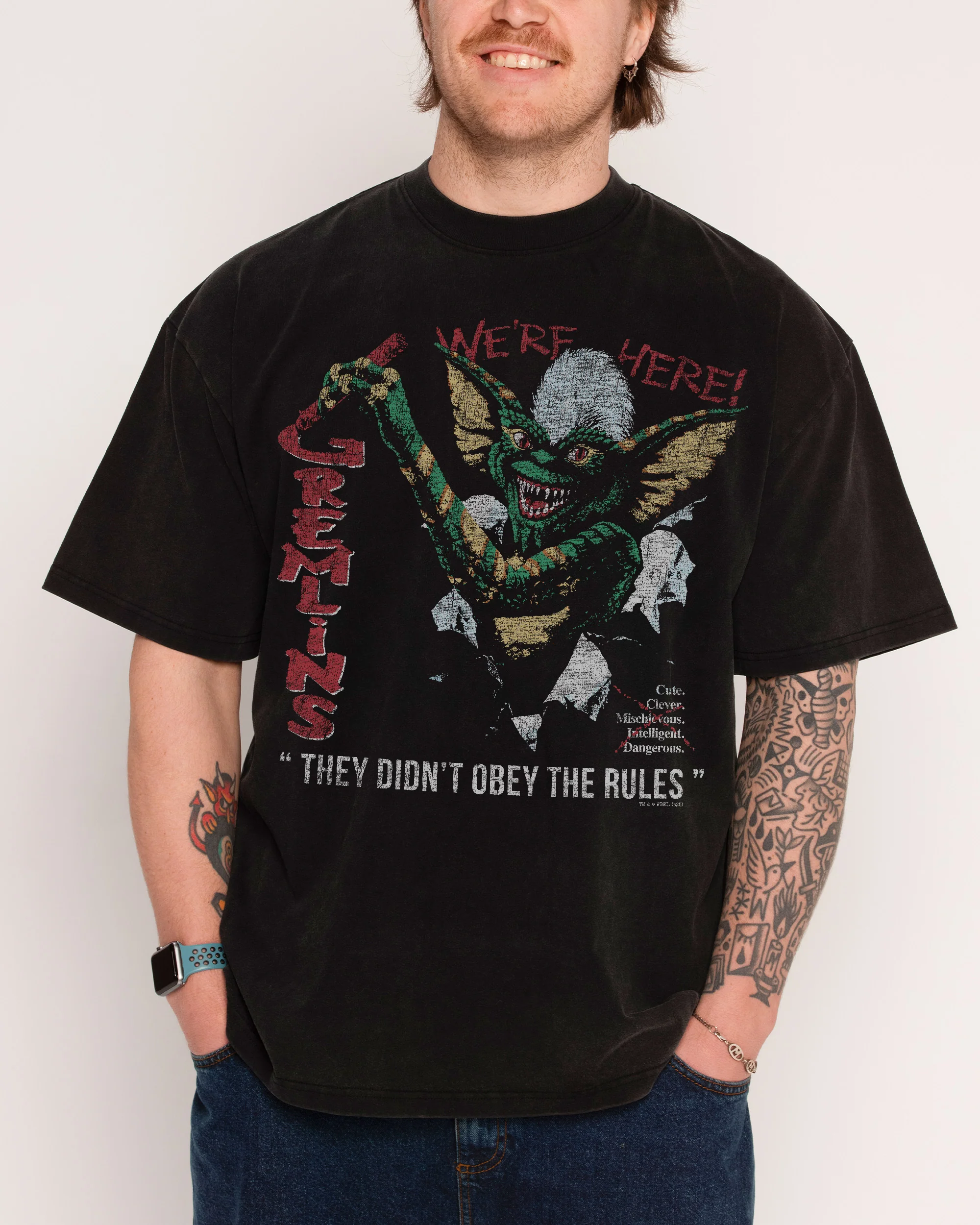 We’re Here Wash Tee